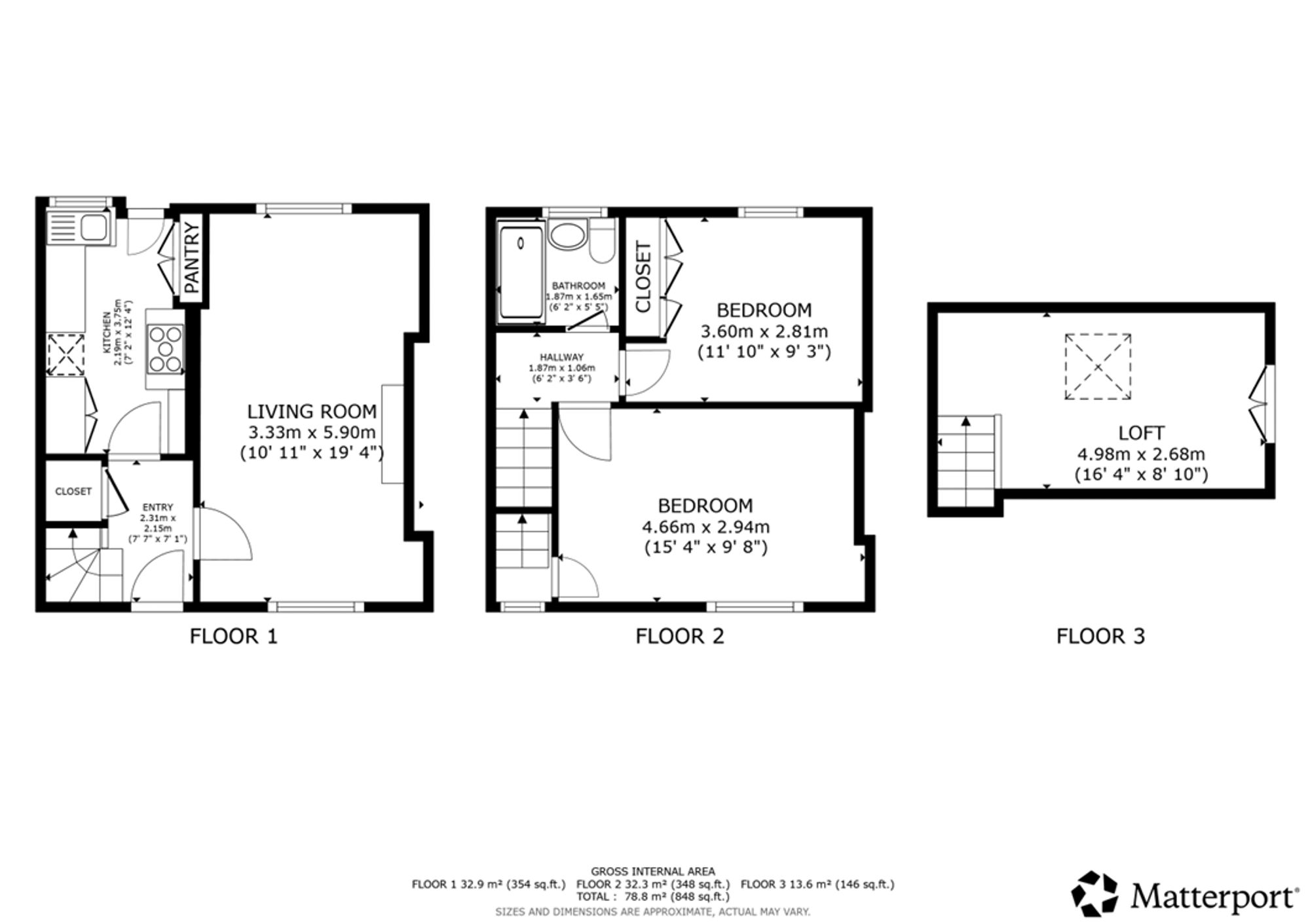 131 Brunton Street, Cathcart, Glasgow floorplan