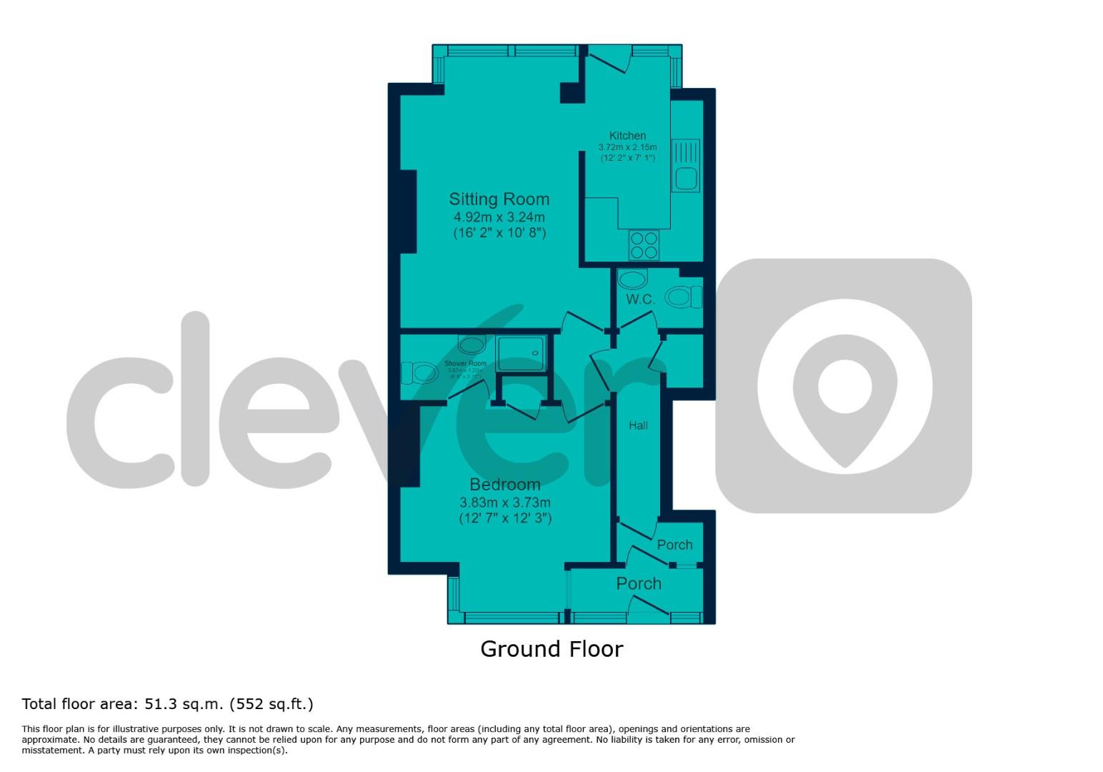 10B, College Avenue, Plymouth floorplan