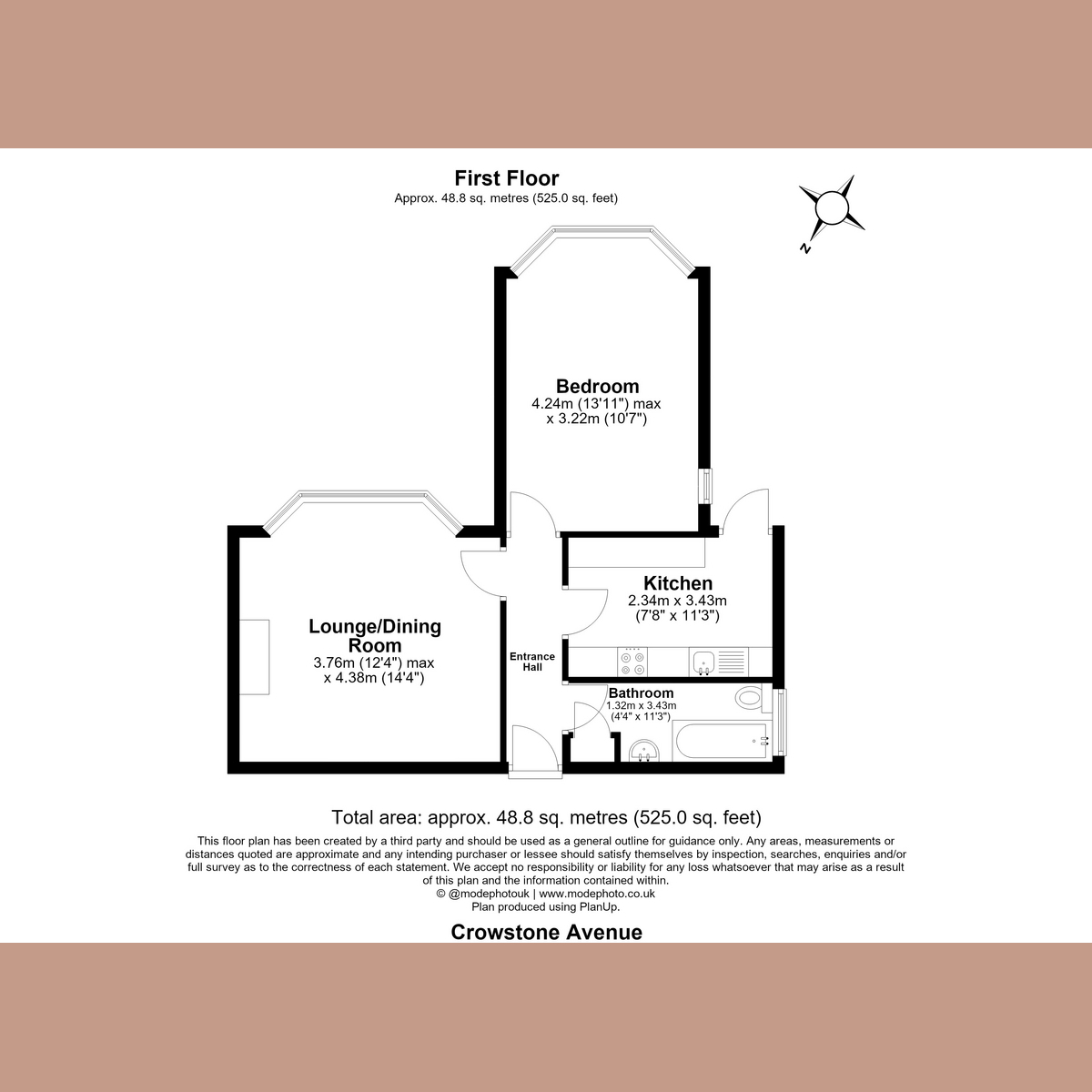 Flat Flat 4, 54, Crowstone Avenue, Westcliff-on-Sea floorplan