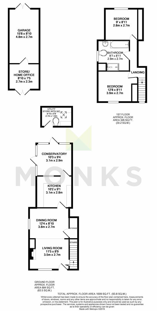 2 Bedrooms Semi-detached house for sale in Leek Street, Wem, Shrewsbury SY4