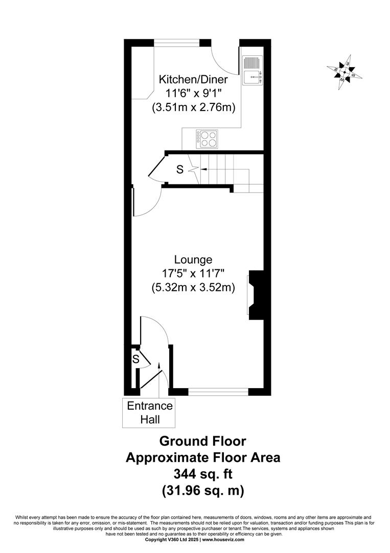 26, Portholme Road, Selby floorplan