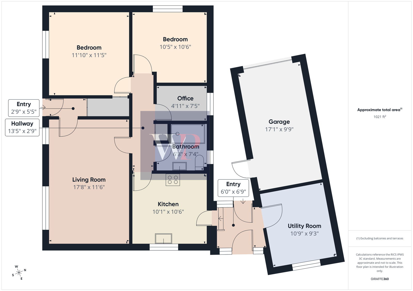 3, Grundle Close, Bury St. Edmunds floorplan