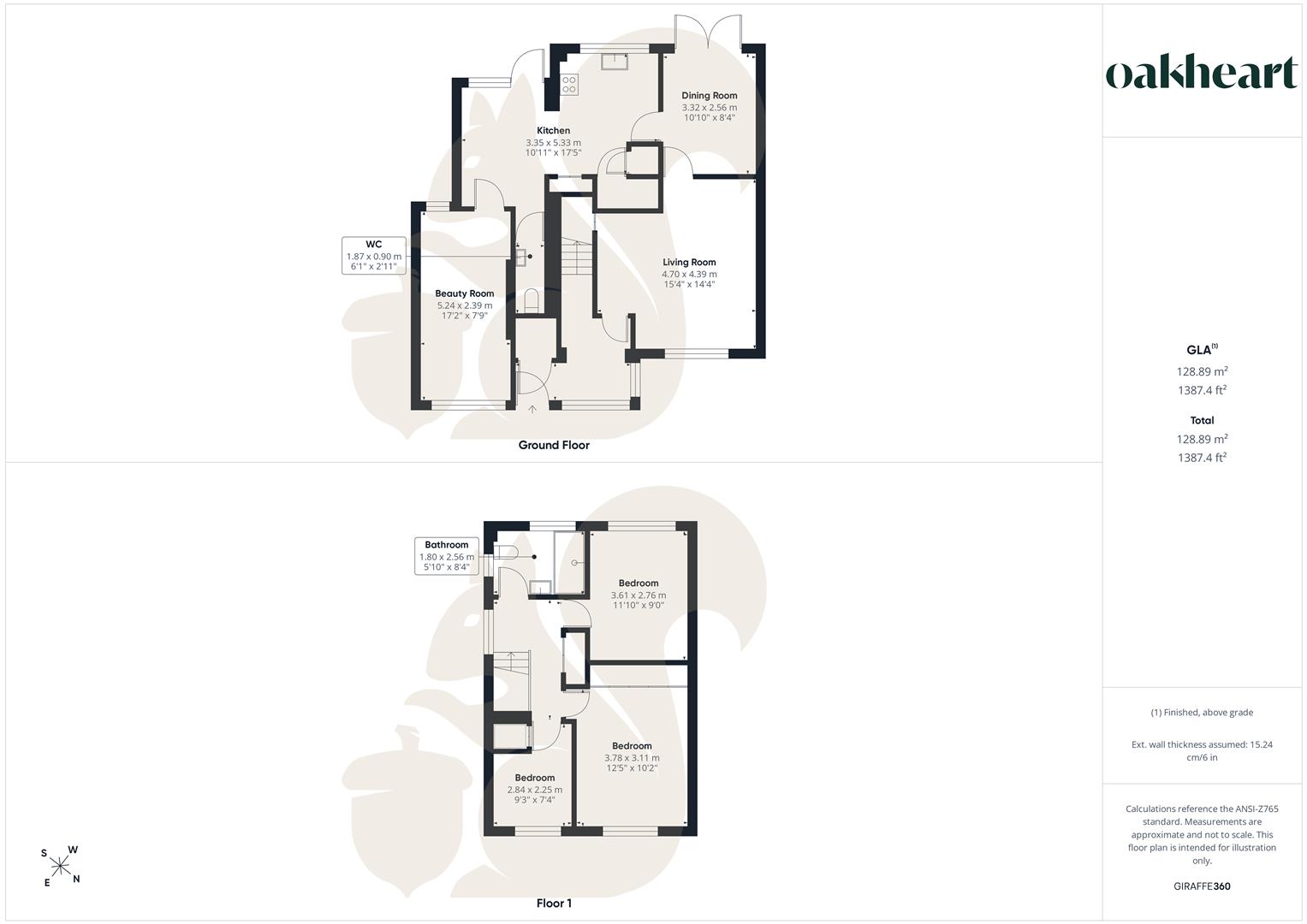 24, Croft Lea, Sudbury floorplan