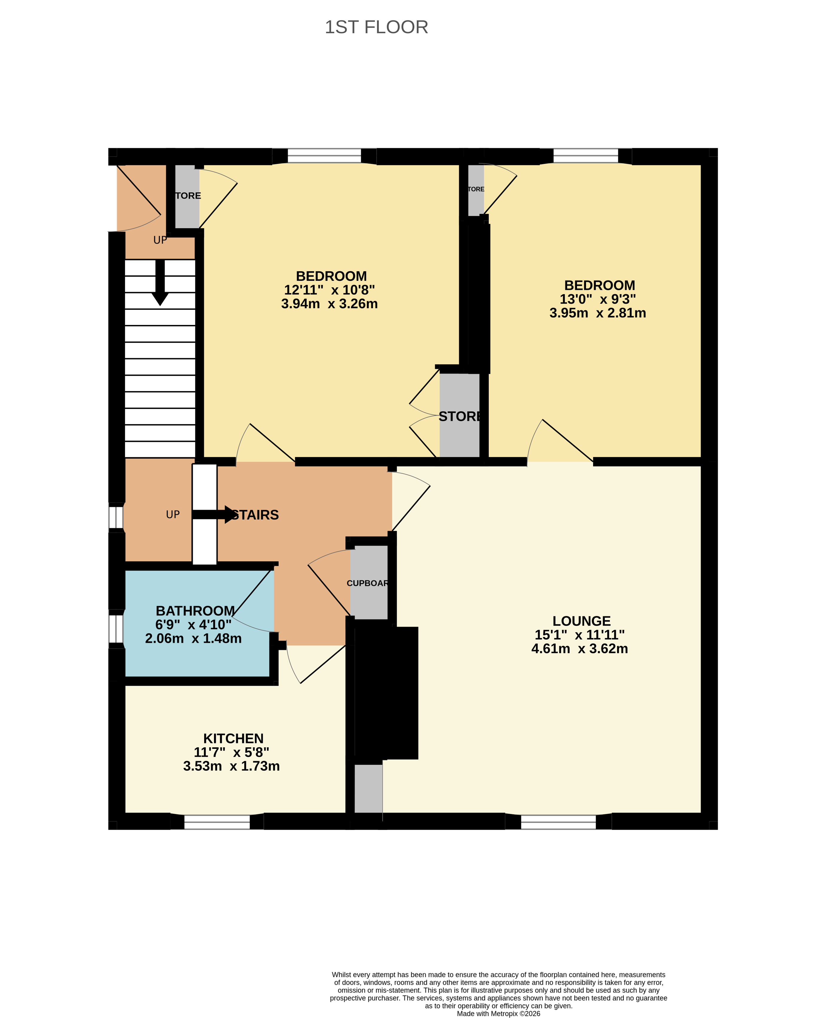 21, Letham Avenue, Fife floorplan