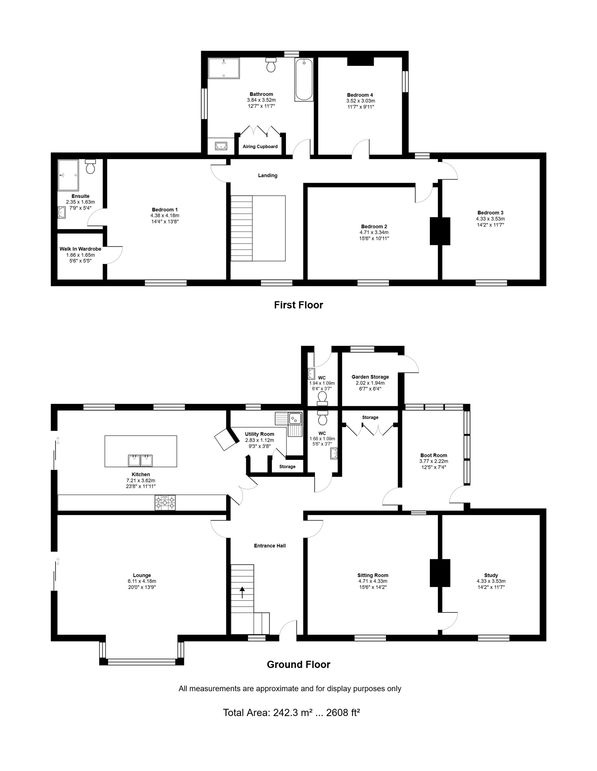 Ranton Green Farm, Stafford floorplan