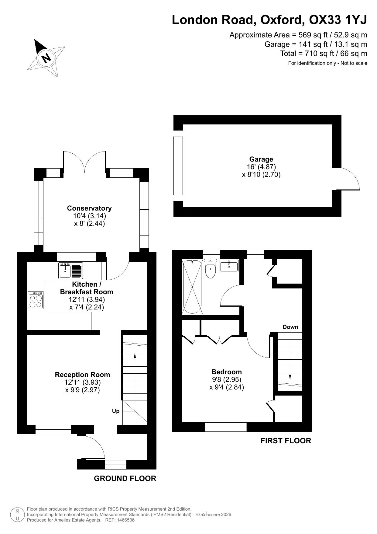 3, London Road, Oxford floorplan