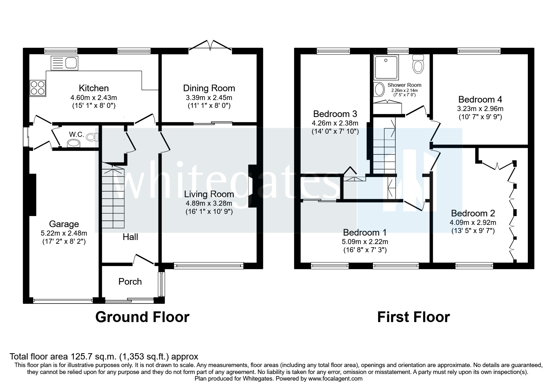 ., 6, Kings Drive, Crewe floorplan