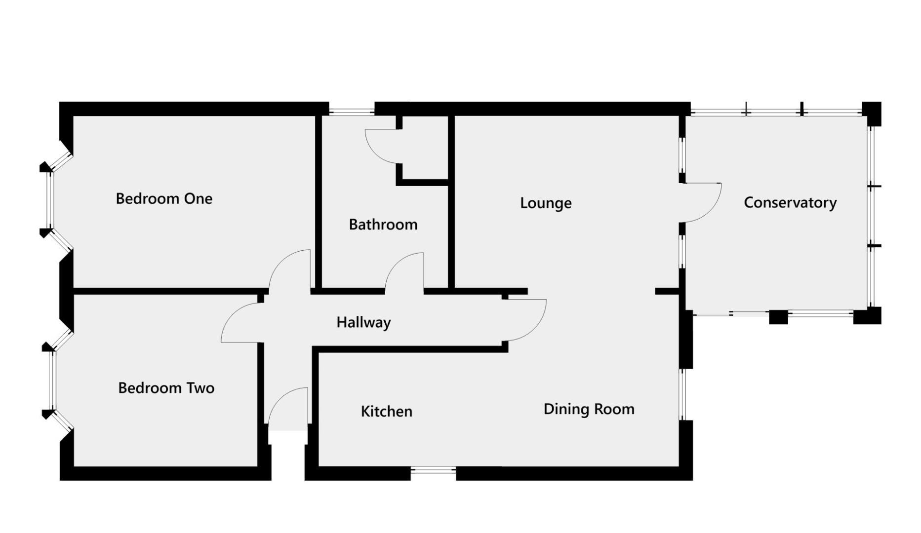 13, Heathwood Road, Weymouth floorplan