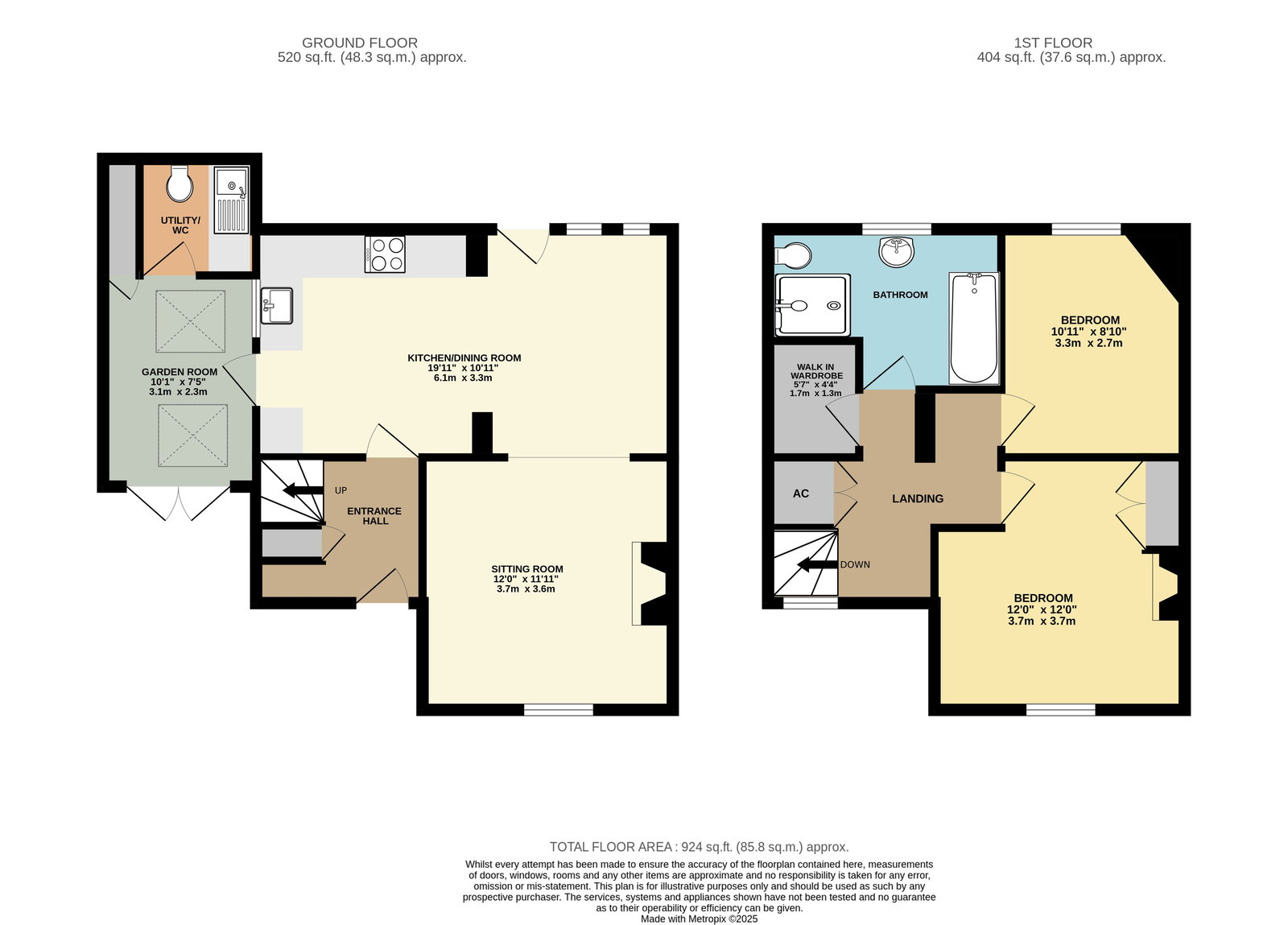 14, St. Anns Road, Malvern floorplan