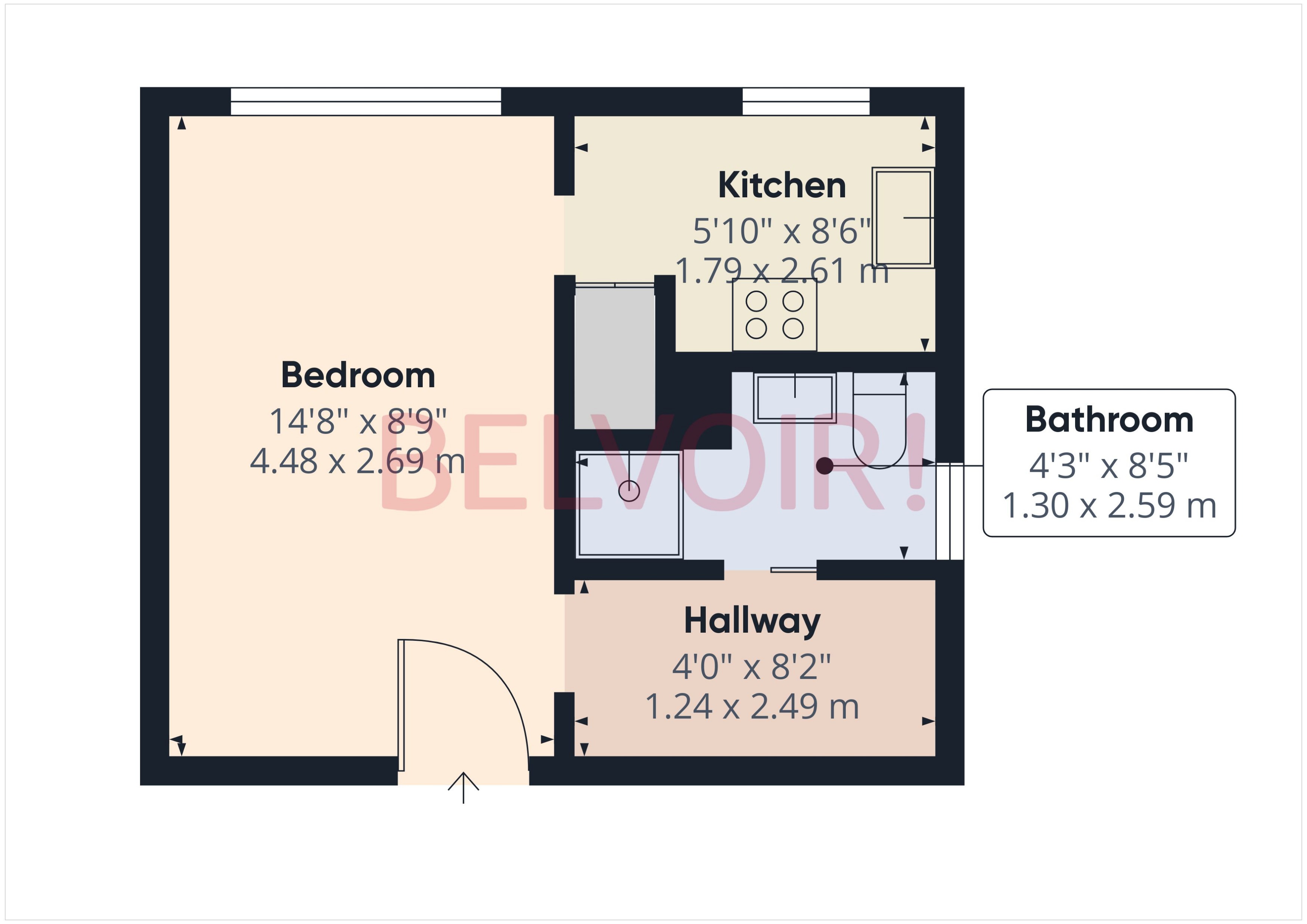 14, Tewkesbury Close, Basingstoke floorplan