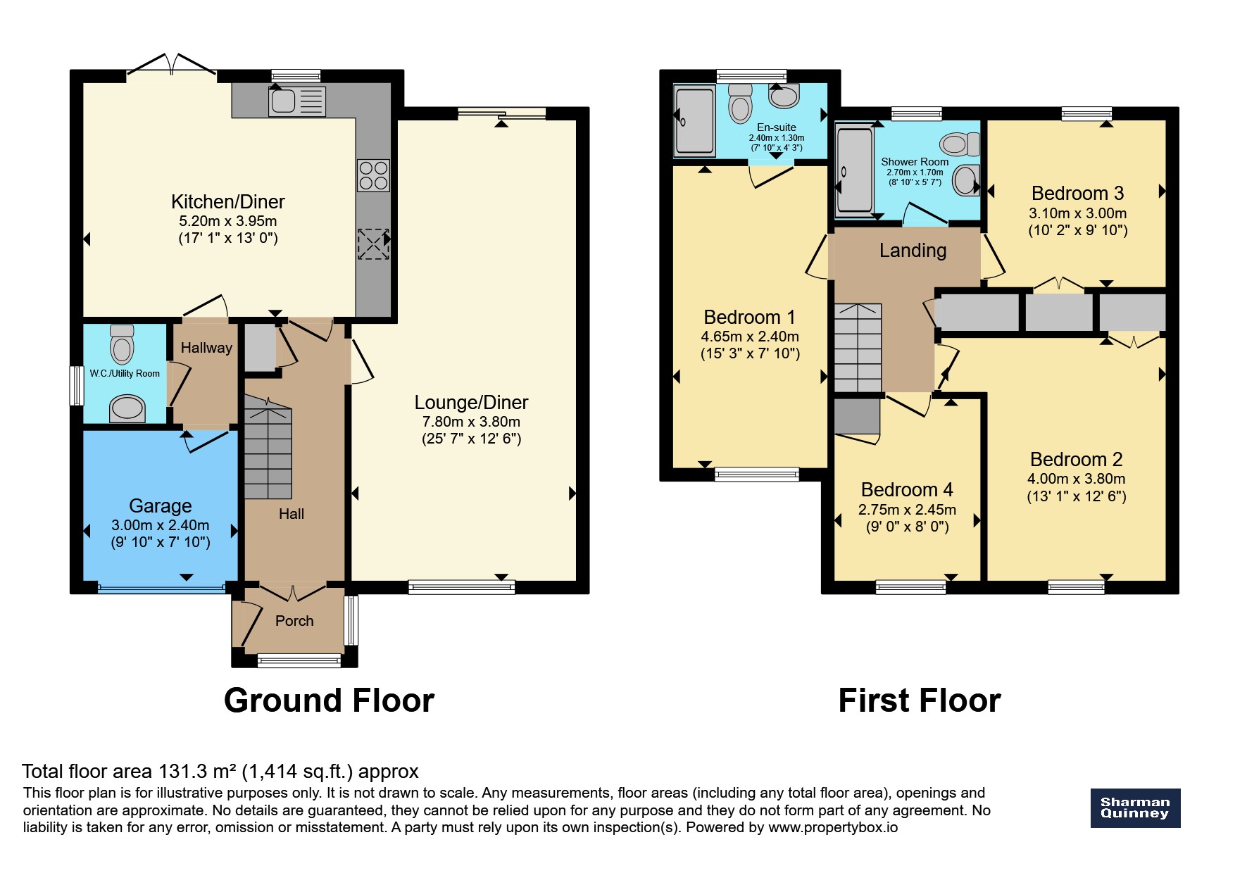 20, Manor Drive, PETERBOROUGH floorplan