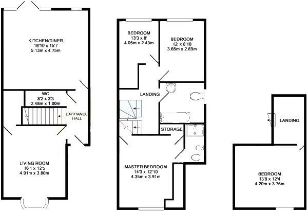 4 Bedrooms Semi-detached house to rent in Stockers Lane, Woking GU22