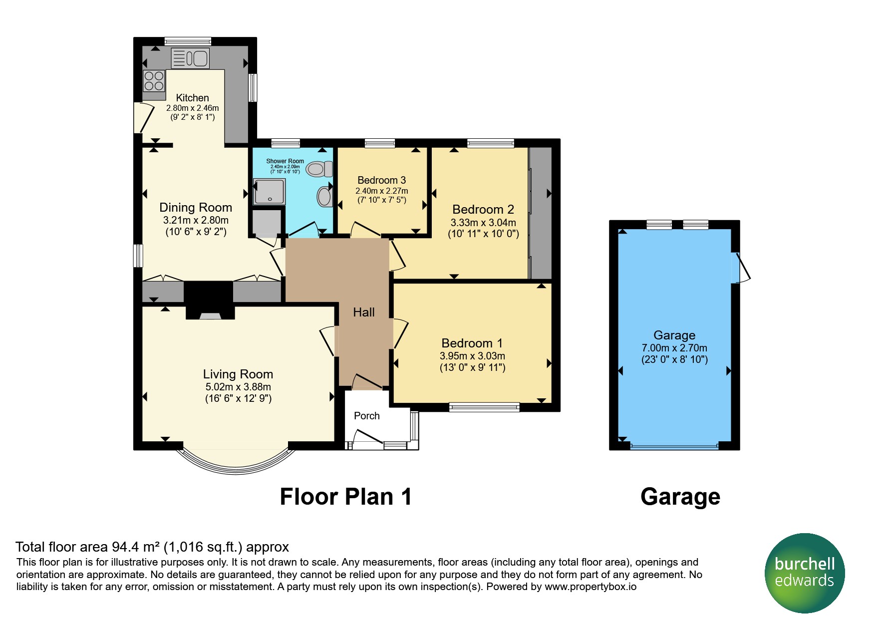 172, Moorgreen, Nottingham floorplan