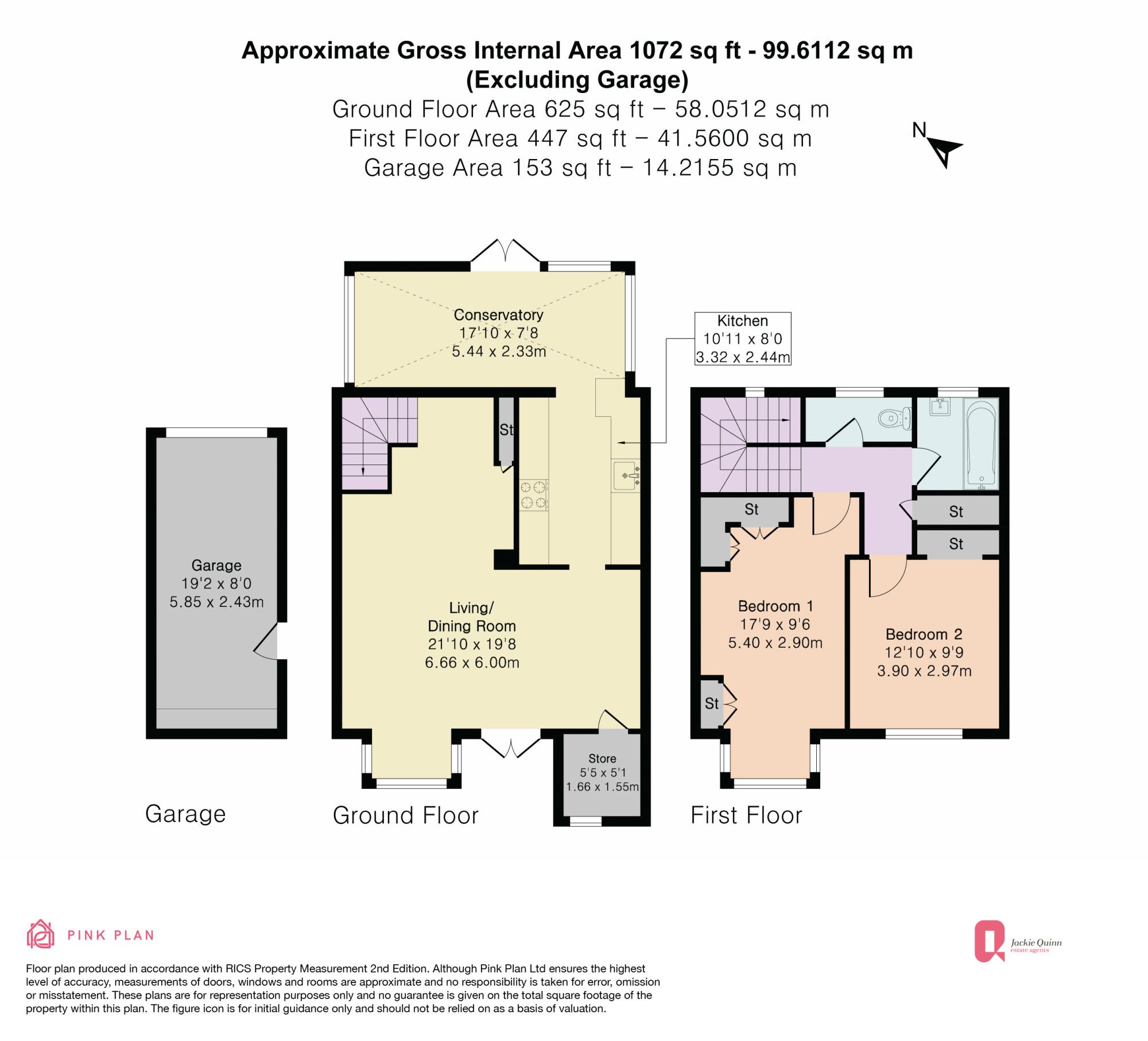 26 Waterfields, Leatherhead floorplan