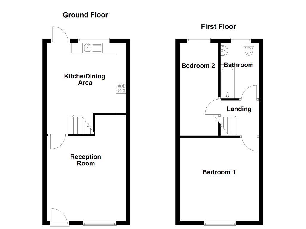 Carter Street, Accrington BB5, 2 bedroom terraced house for sale