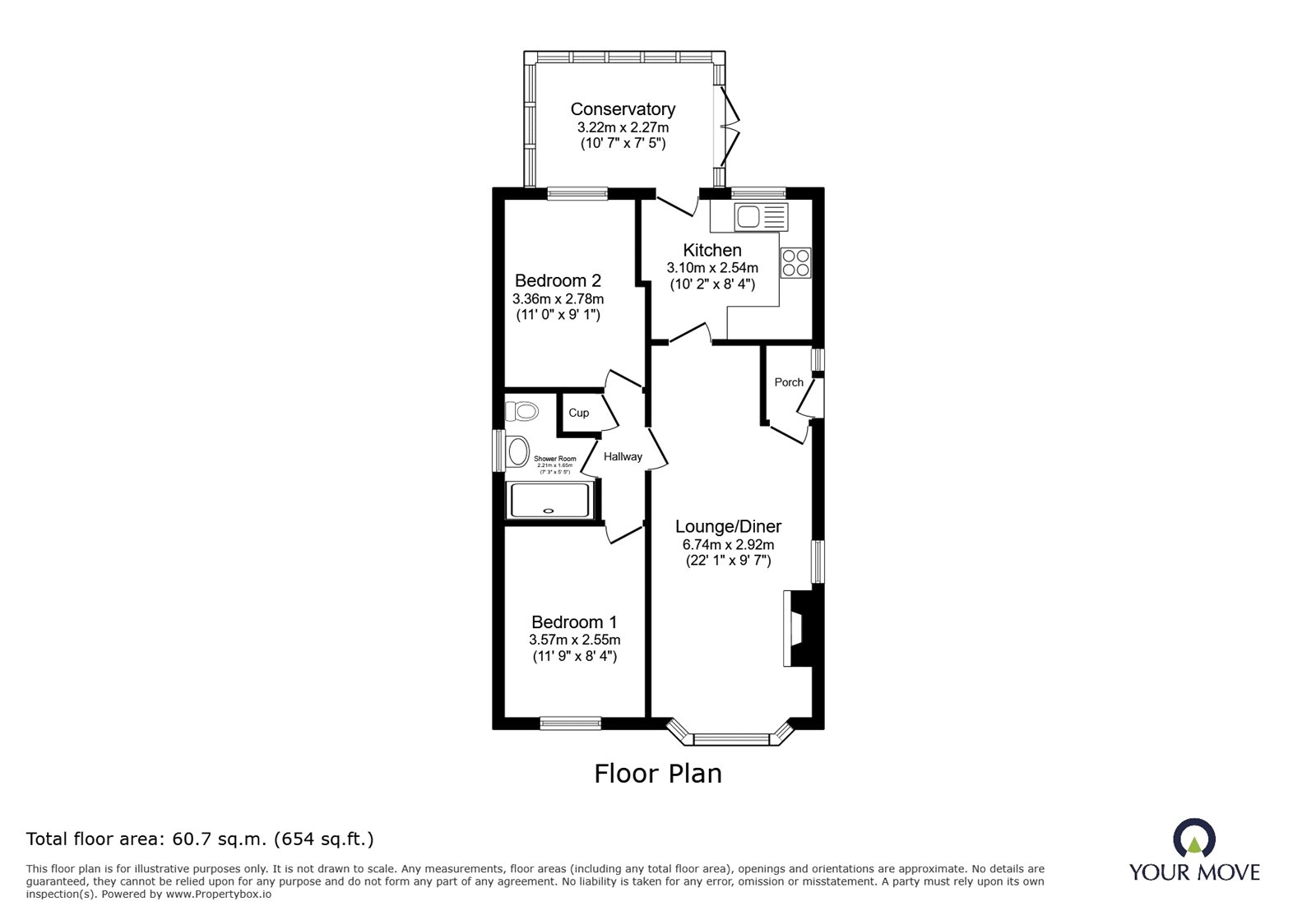 134, Arden Gate, Doncaster floorplan