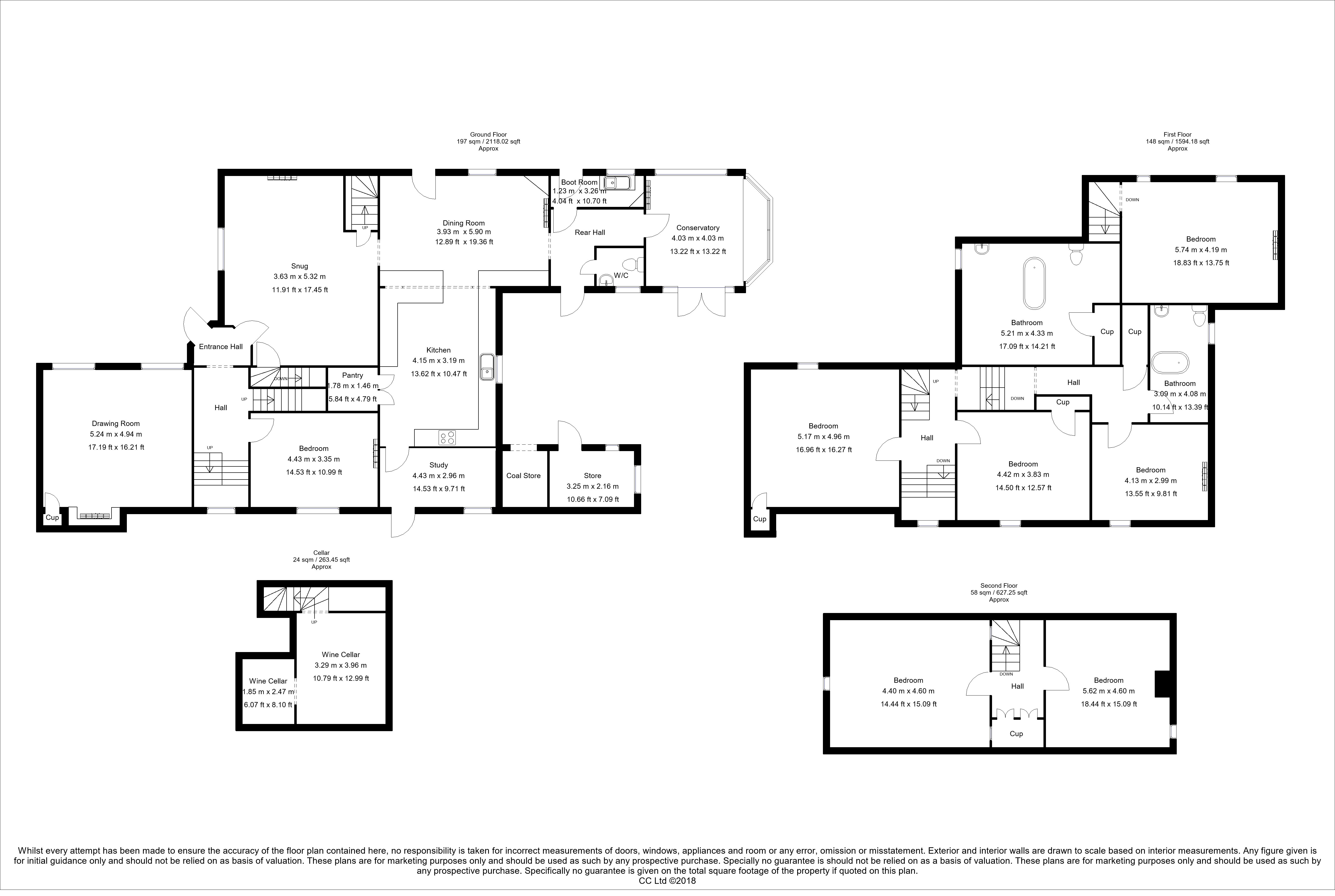 7 Bedrooms Detached house for sale in Abbey Farm, Abbey Road, Mattersey, Doncaster, South Yorkshire DN10