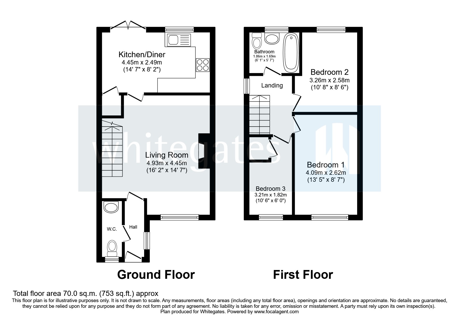 73, Beltony Drive, Cheshire floorplan