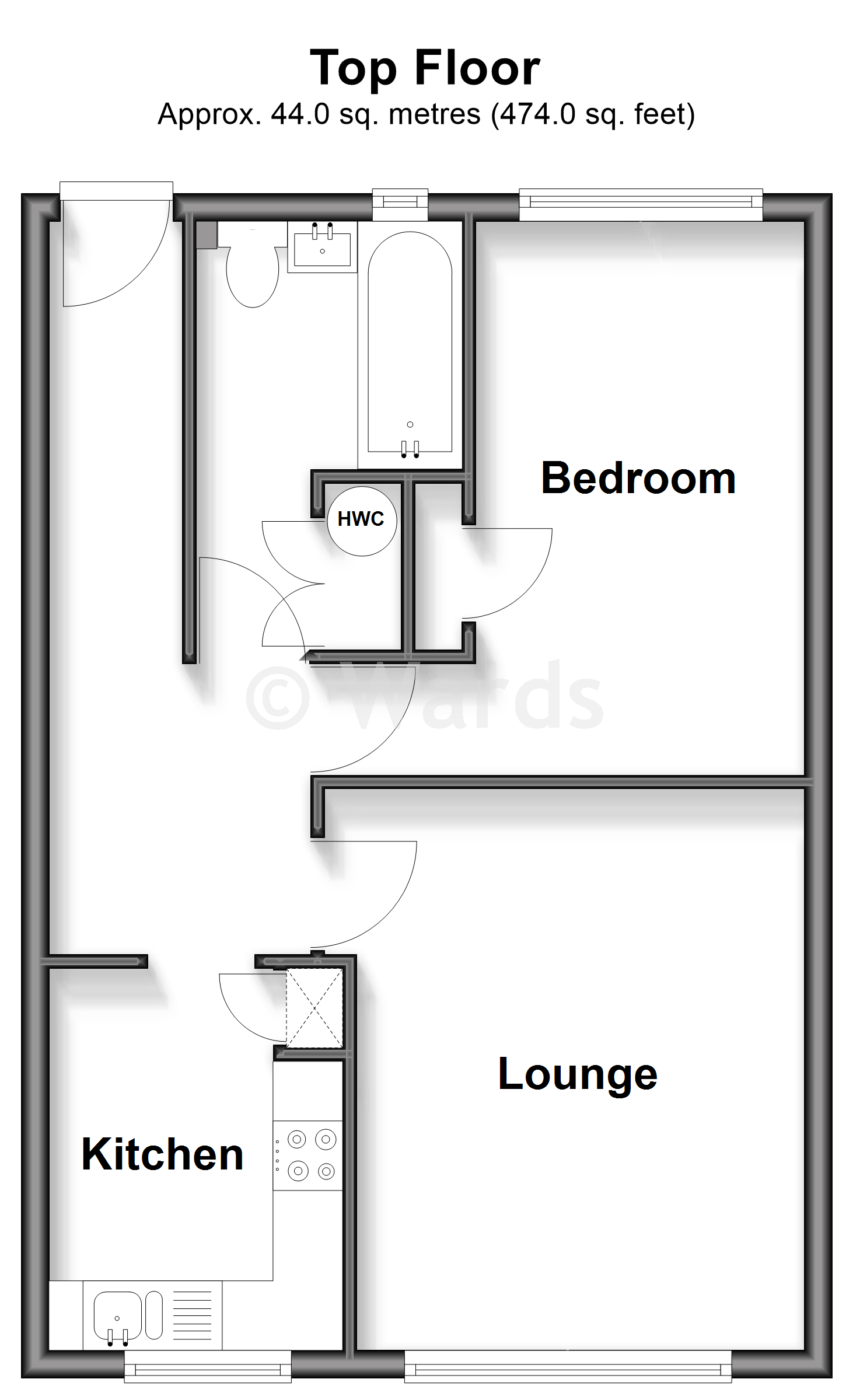 1C, Tower Parade, Whitstable floorplan