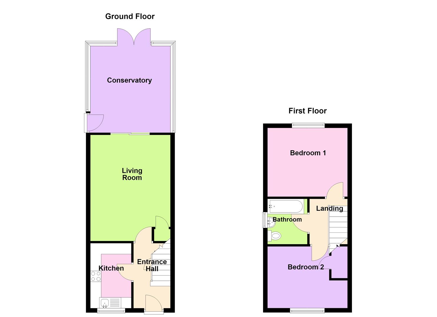 16, Miles Gardens, Weymouth floorplan