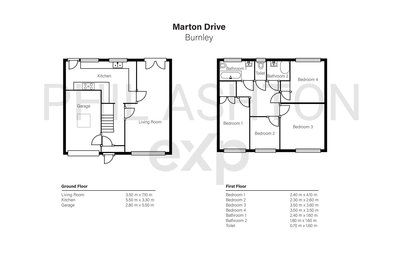 5, Marton Drive, Burnley floorplan