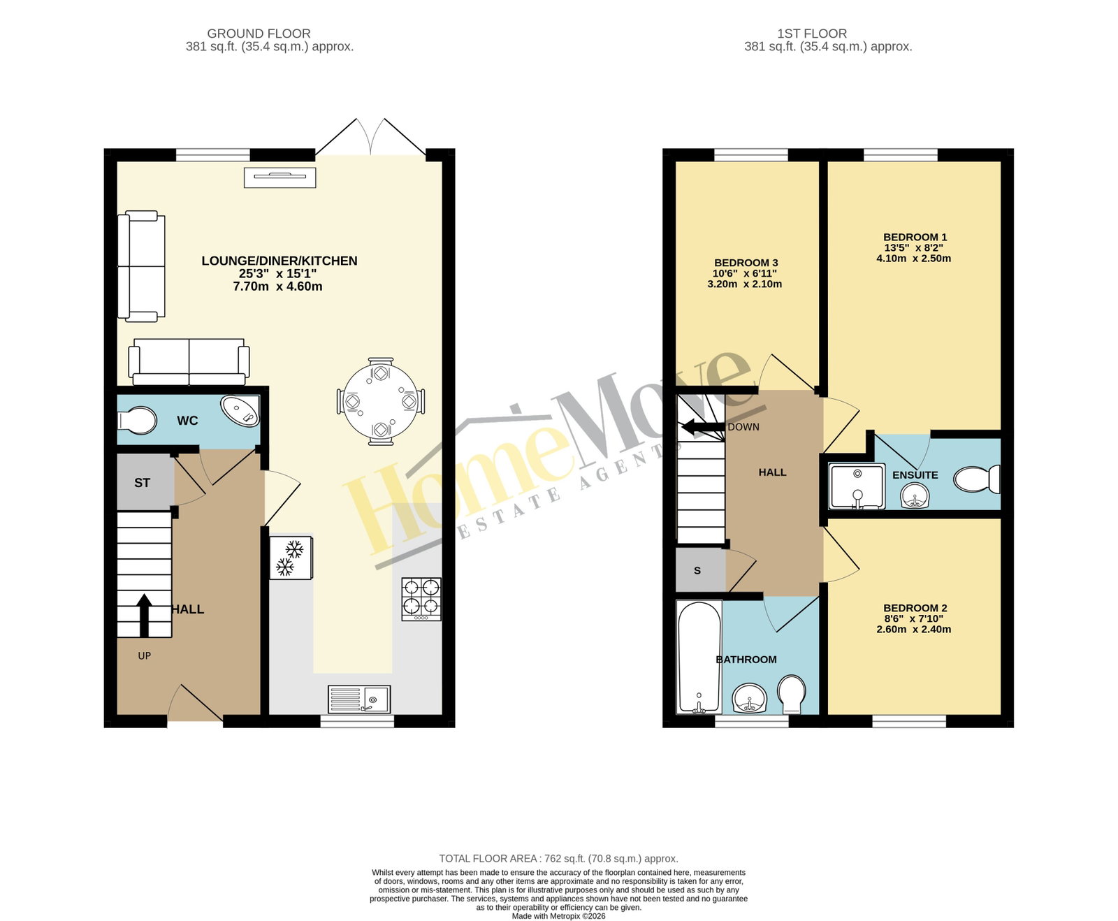 23, Snow Avenue, Leicester floorplan