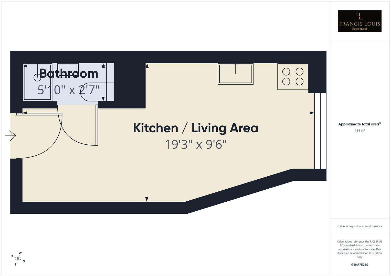 Old Christchurch Road, Bournemouth floorplan