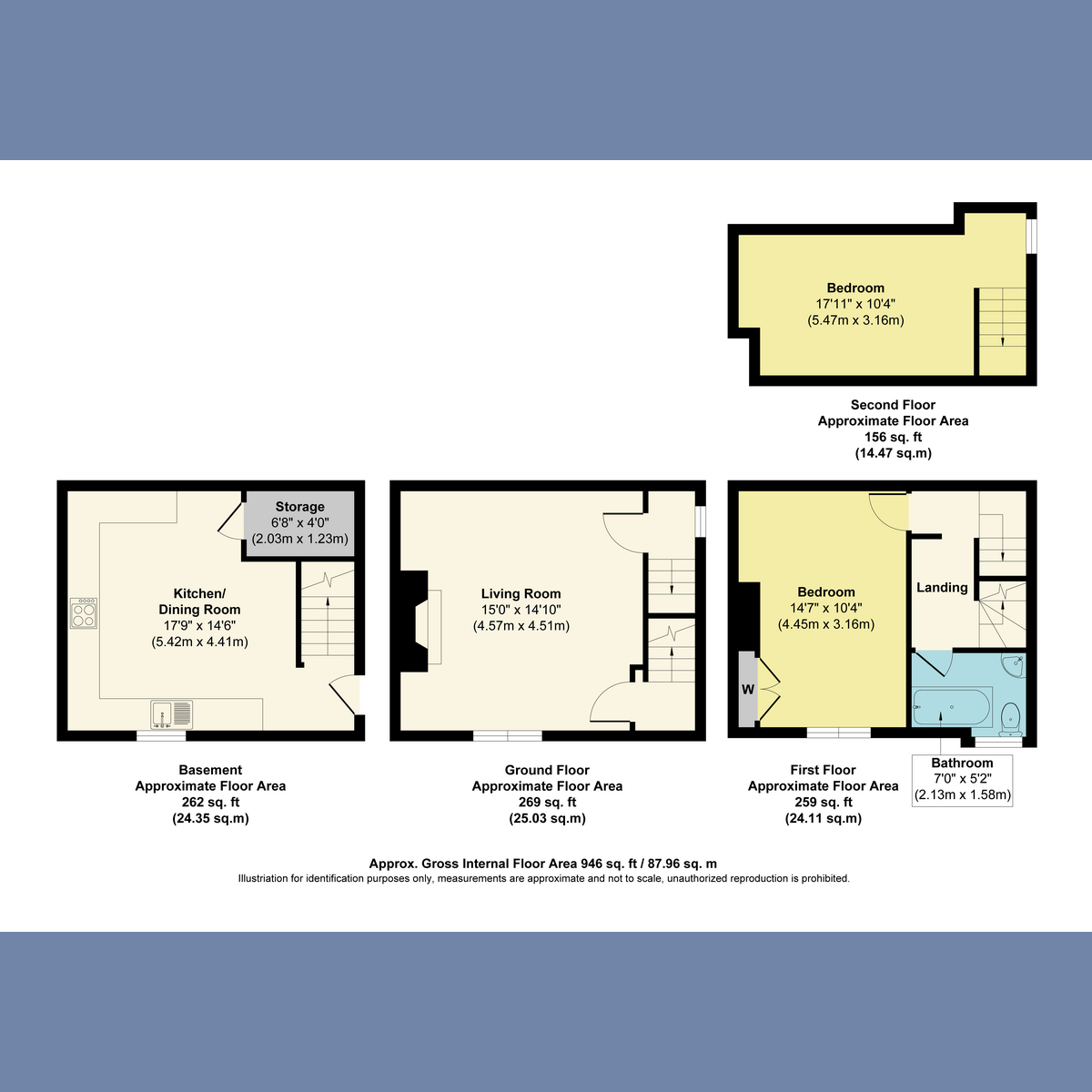 7, Arthur Terrace, Farsley floorplan