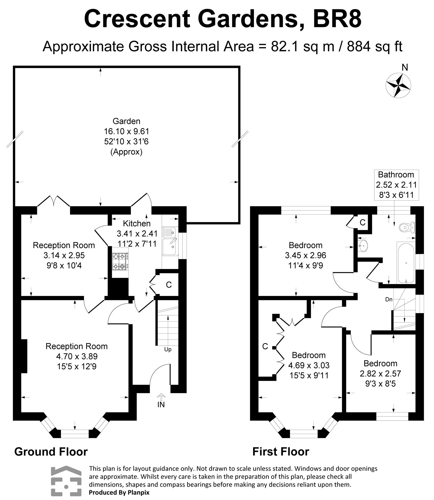 6, Crescent Gardens, Kent floorplan