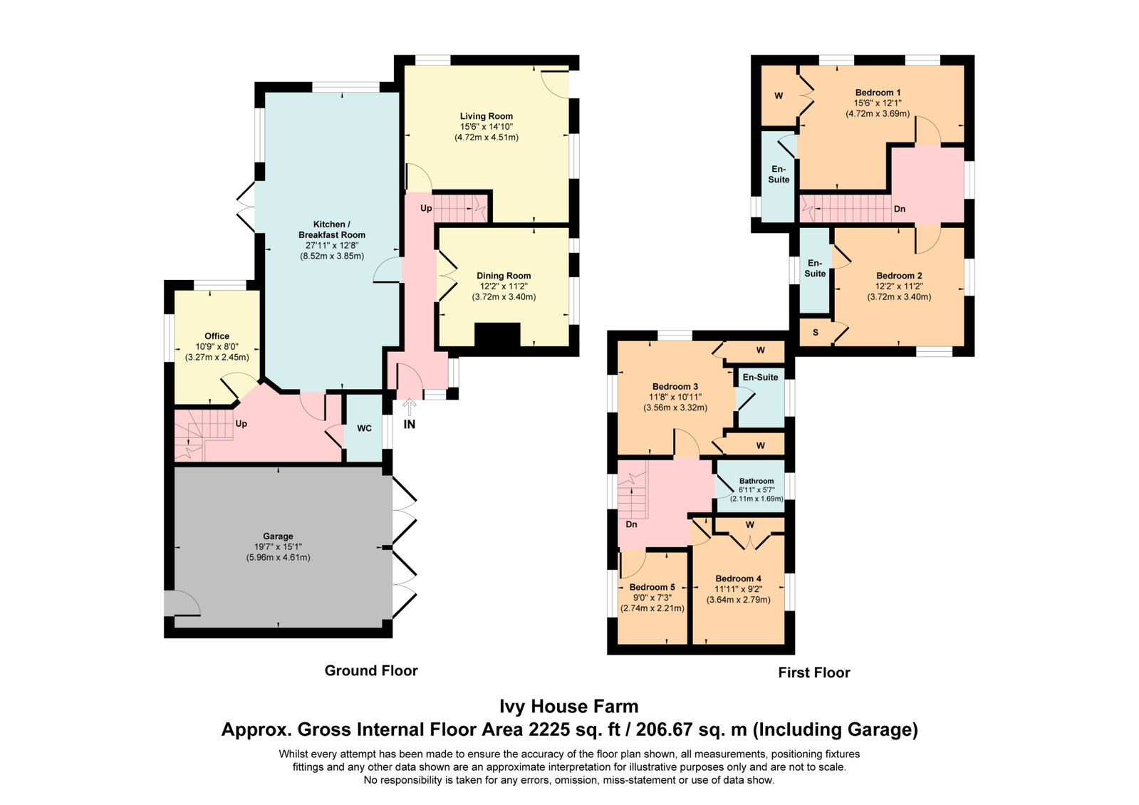 Ivy House Farm, The Green, Stoke-on-Trent floorplan
