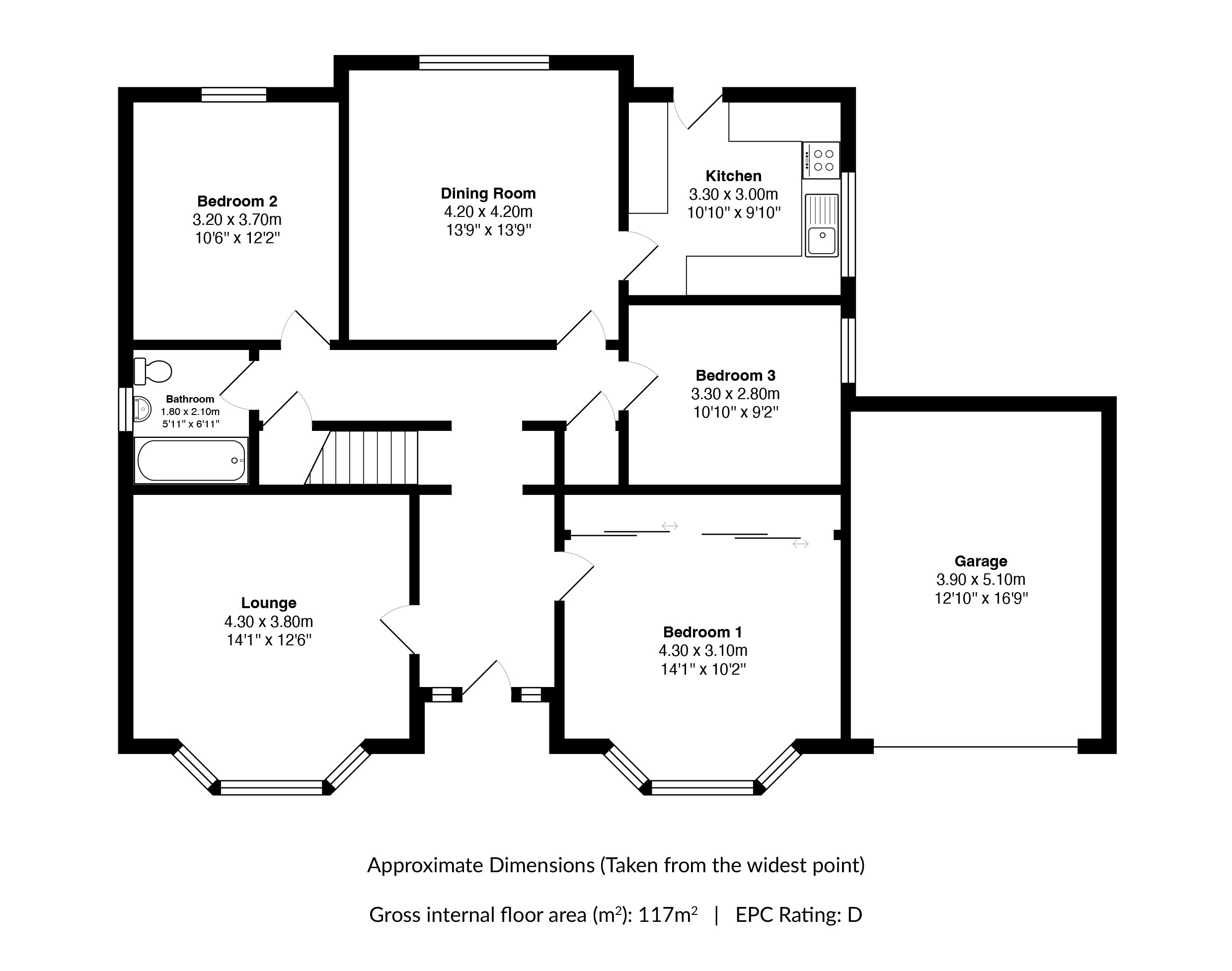 Balwearie Gardens, Kirkcaldy floorplan