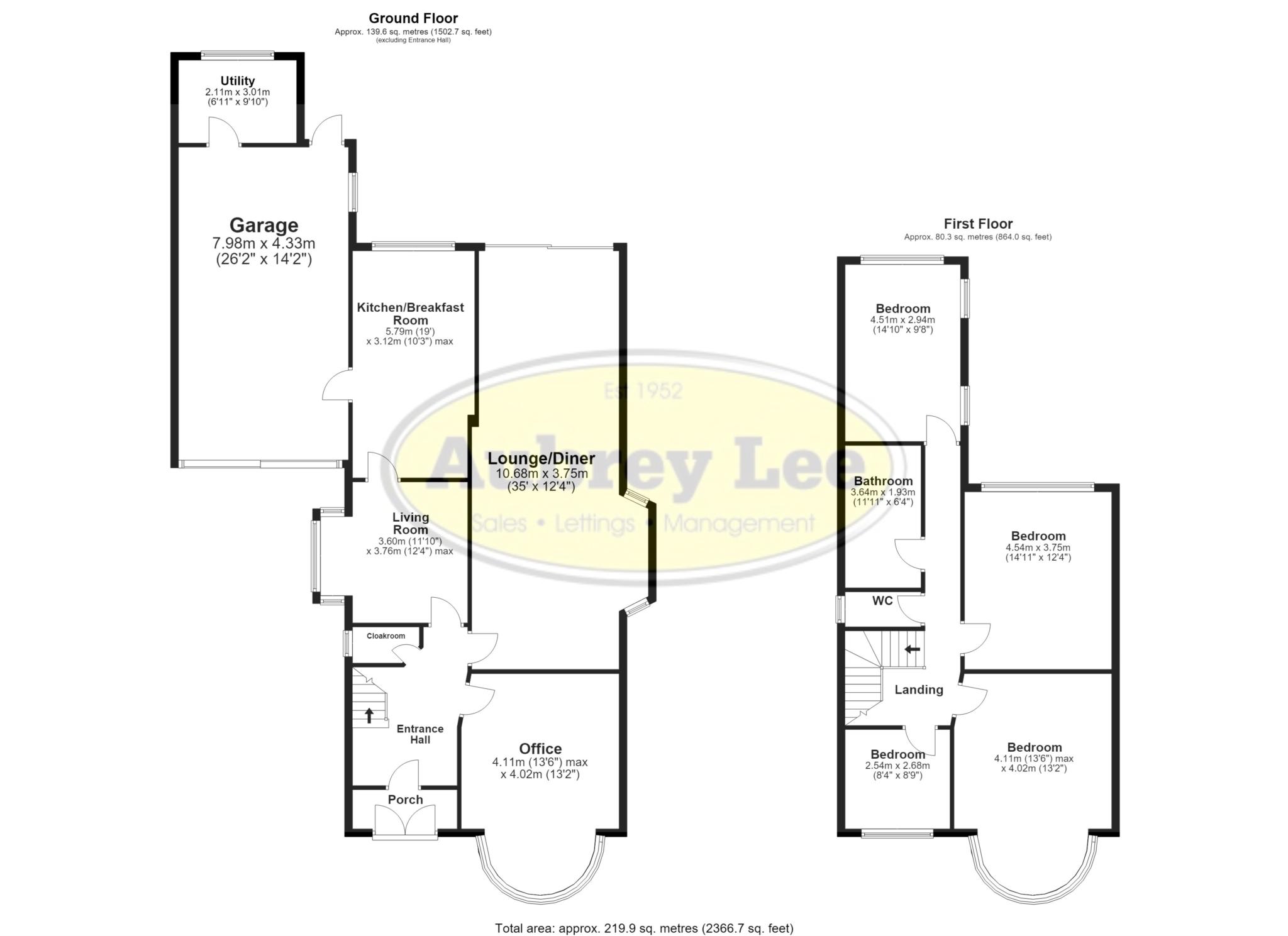 22, Danesway, Manchester floorplan