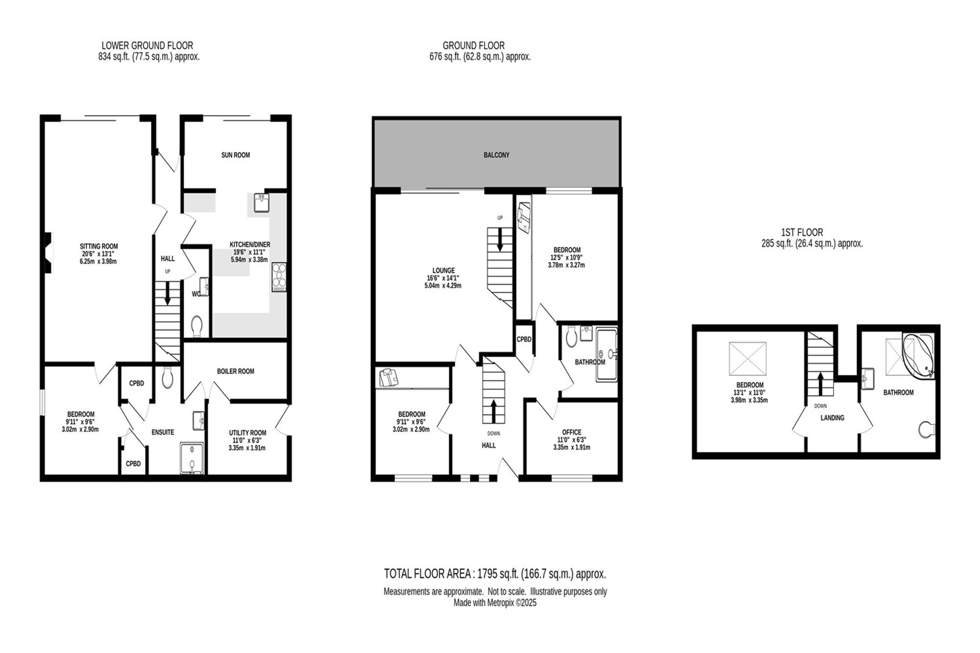 87 Buxton Road, High Peak floorplan
