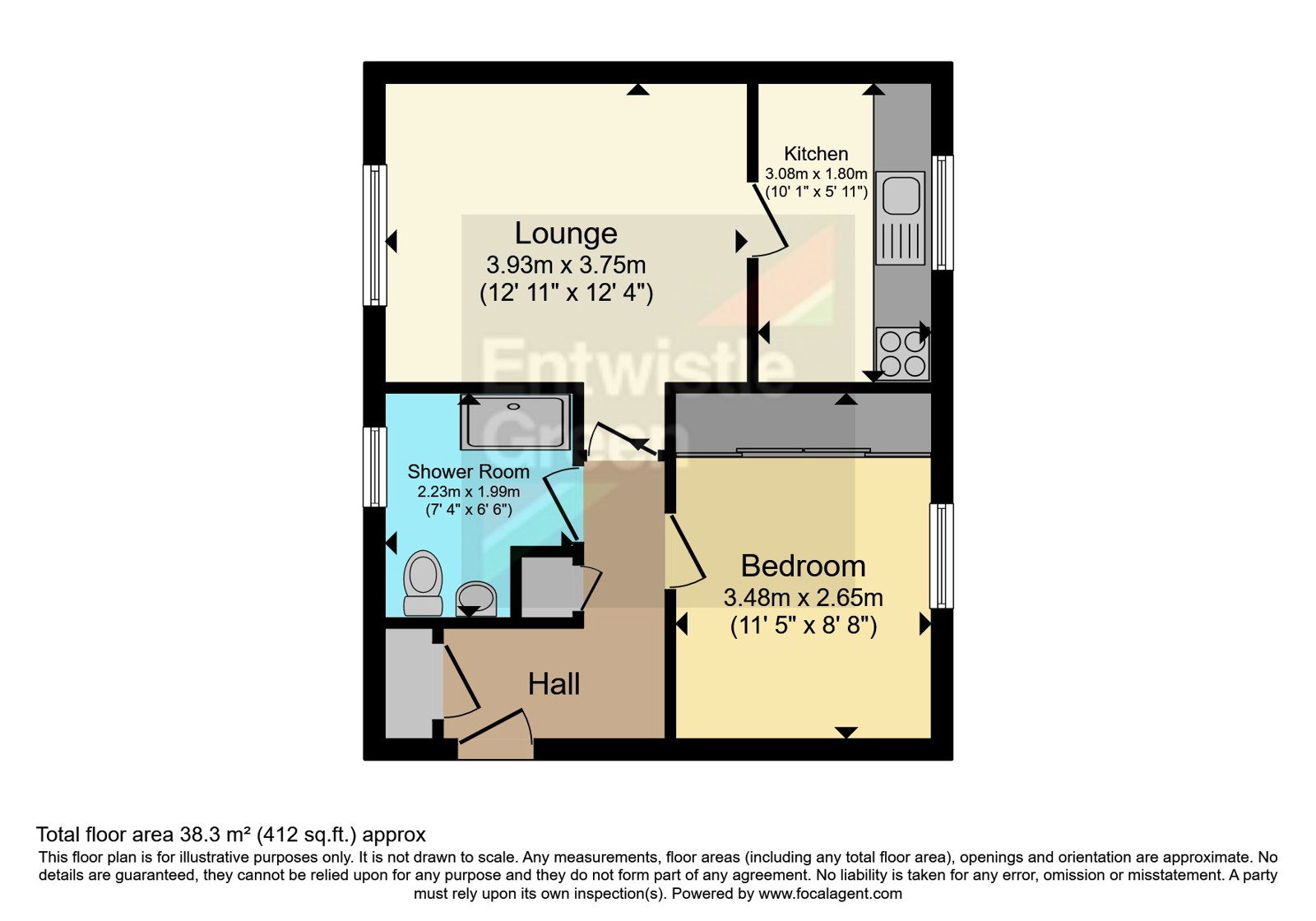 8 Park View,, Brook Road, Liverpool floorplan