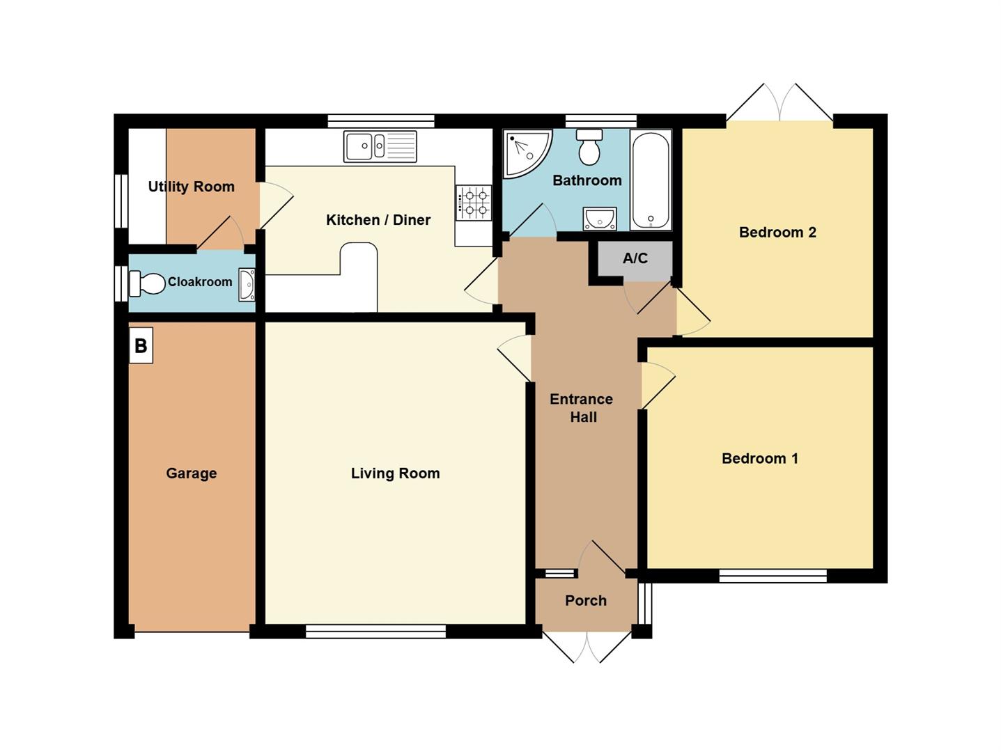 16, The Sidings, Long Sutton Spalding floorplan