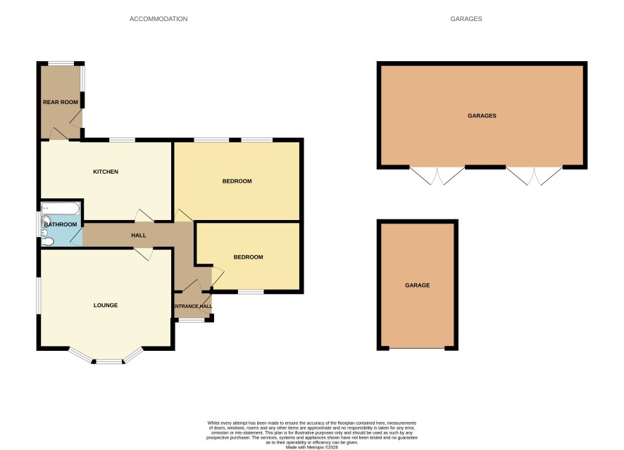 417 Williamthorpe Road, North Wingfield, Chesterfield floorplan