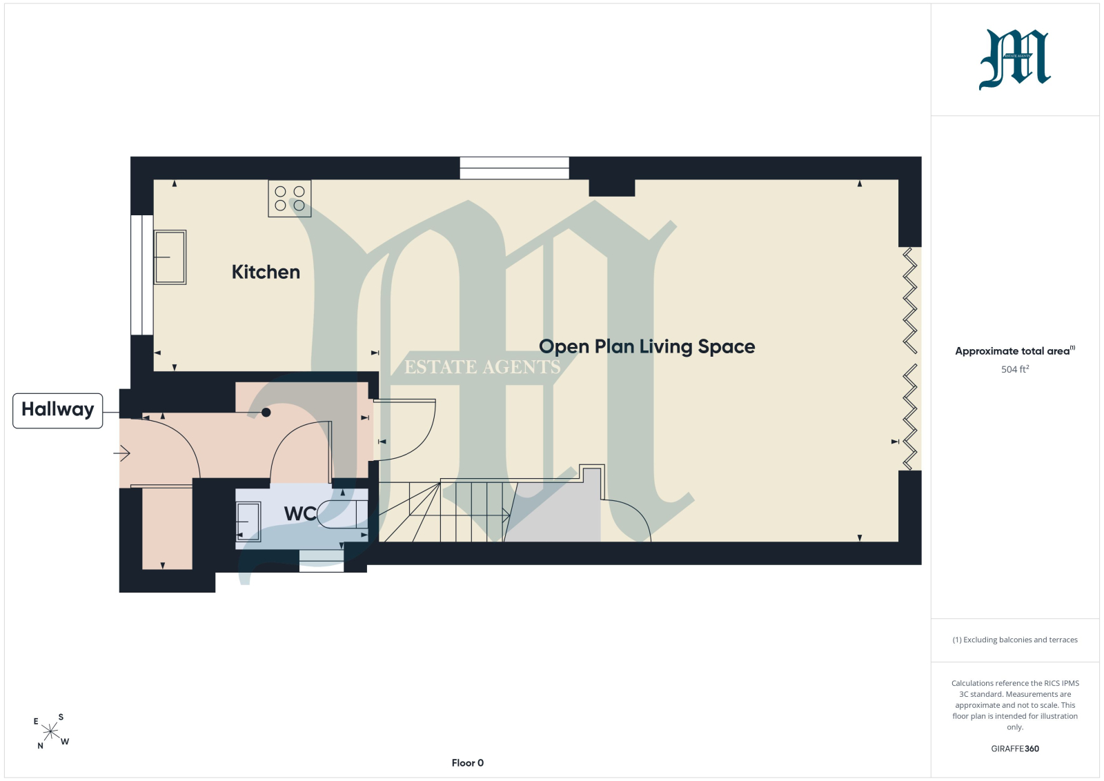 1 Alexandra Villas, Alexandra Road, Penzance floorplan