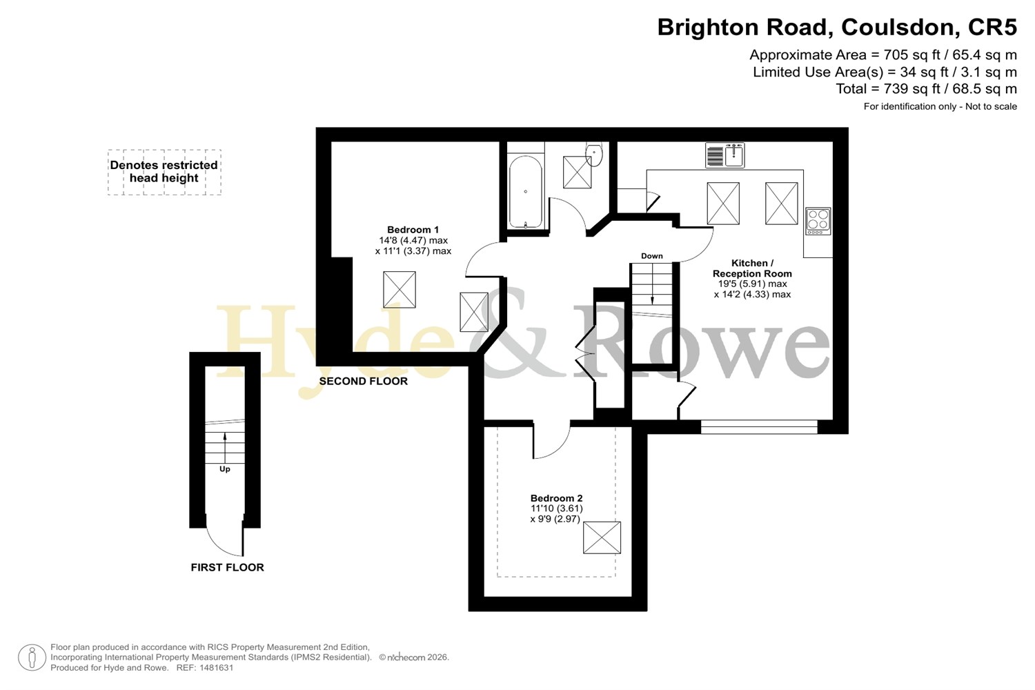 10, Brighton Road, Coulsdon floorplan