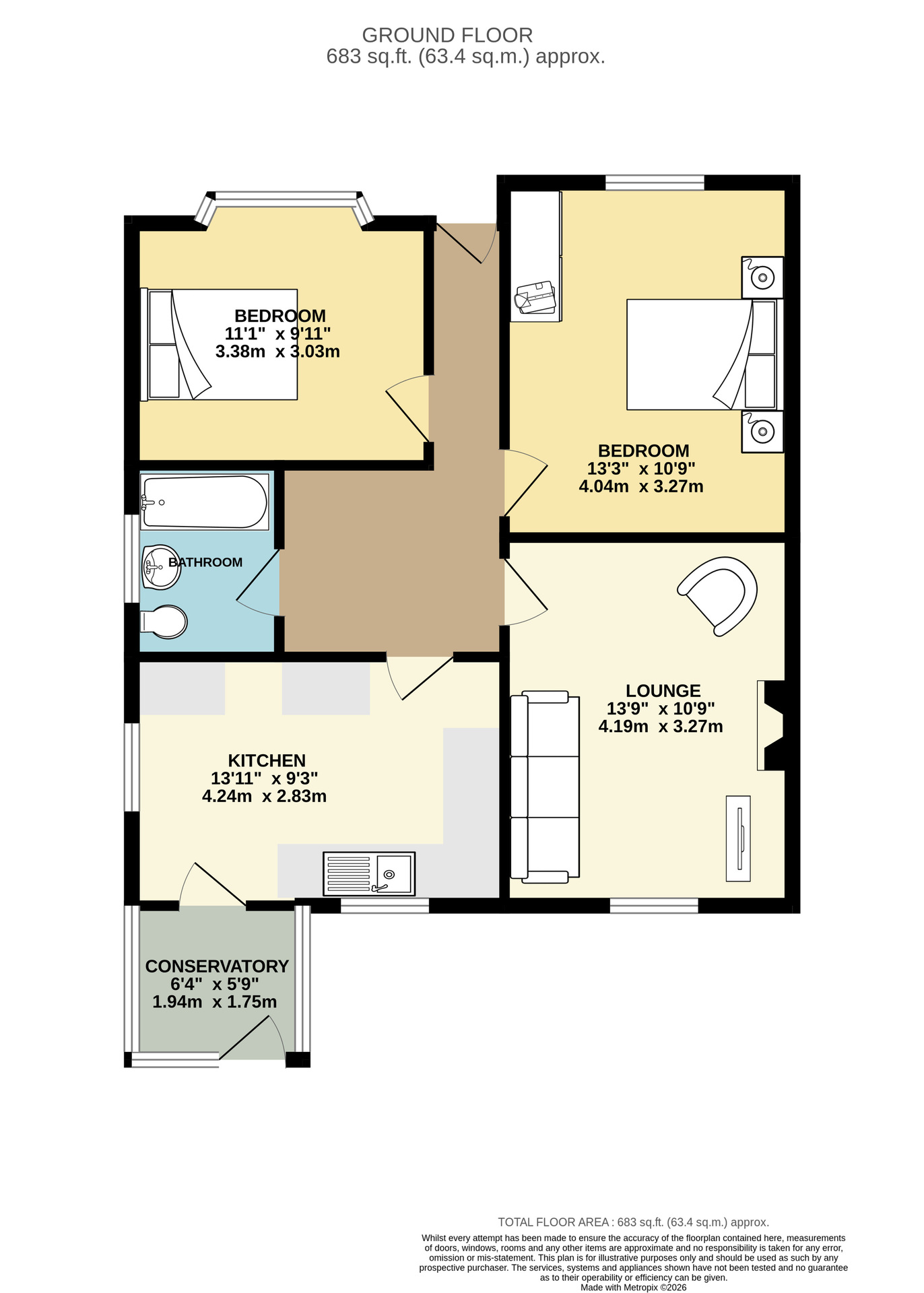 5 Eastern Road, Norwich floorplan