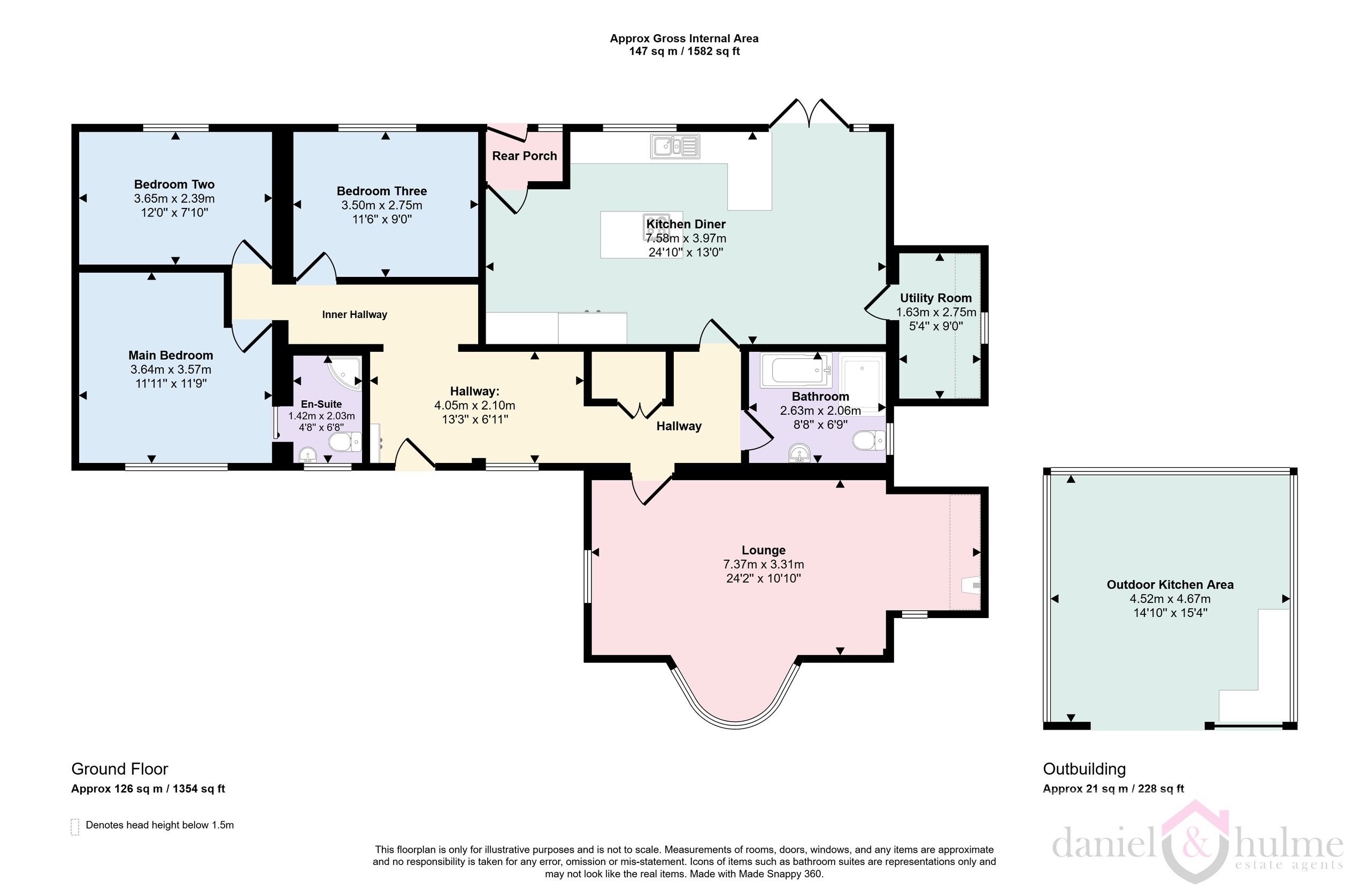 White Barn, RUDYARD floorplan