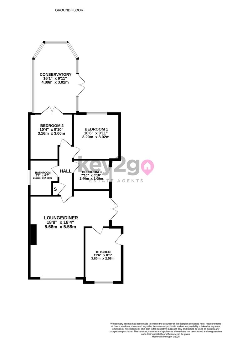 4, Kingswood Grove, Sheffield floorplan