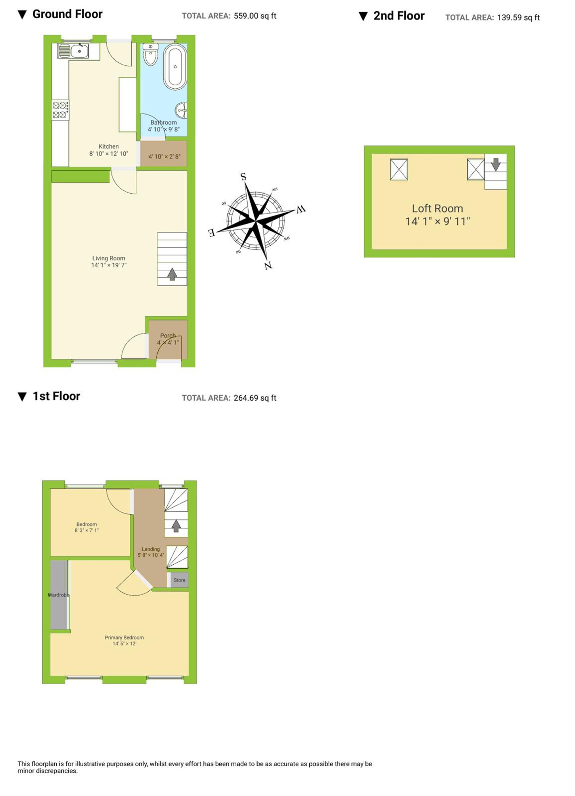 21 Jones Street, Tonypandy floorplan