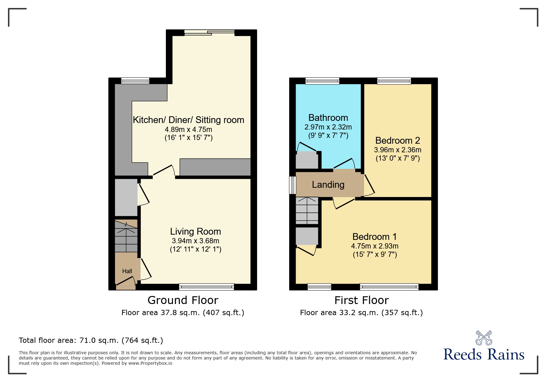 1, Northward Road, Cheshire floorplan