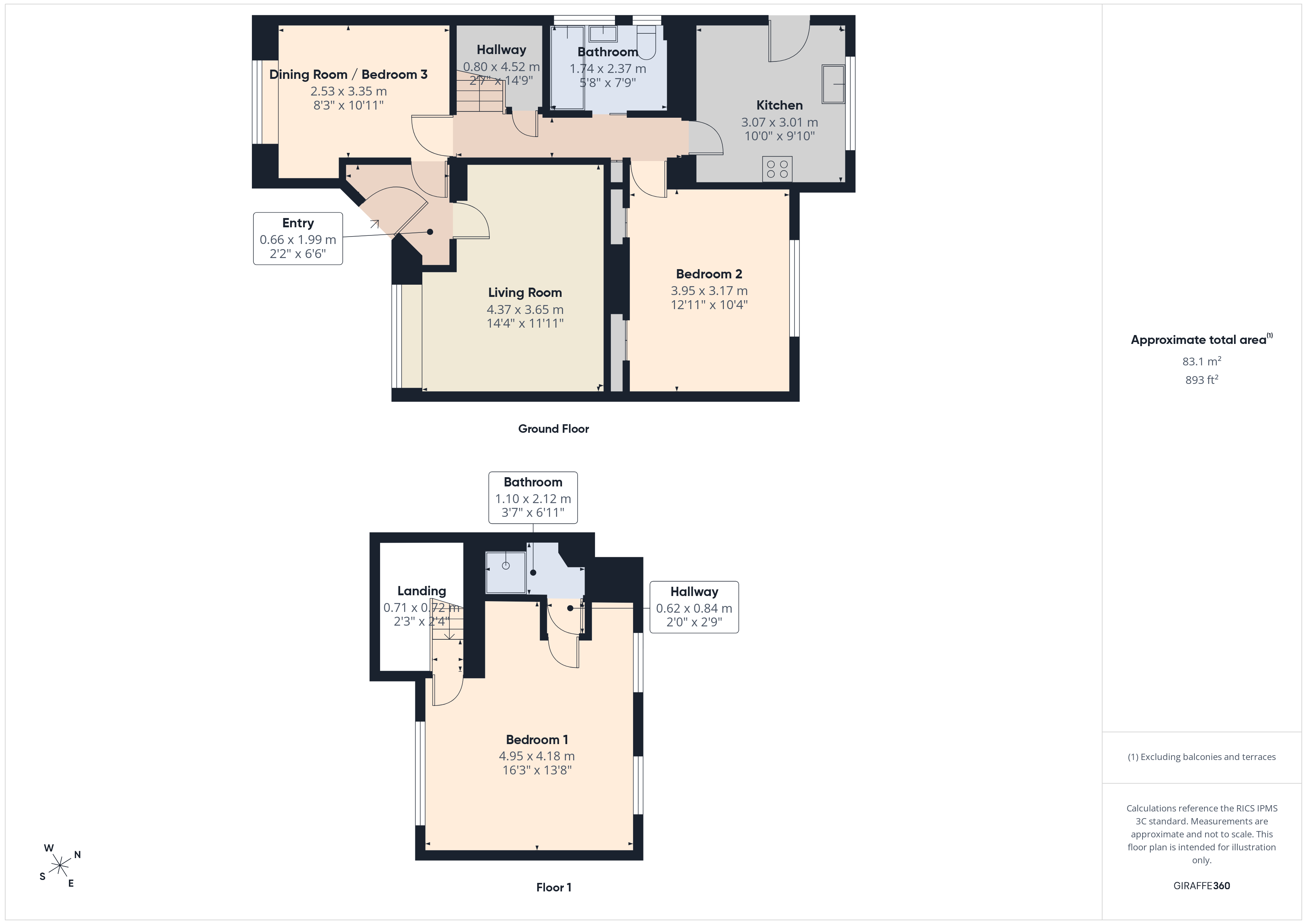 Ash Grove, Middlesex floorplan