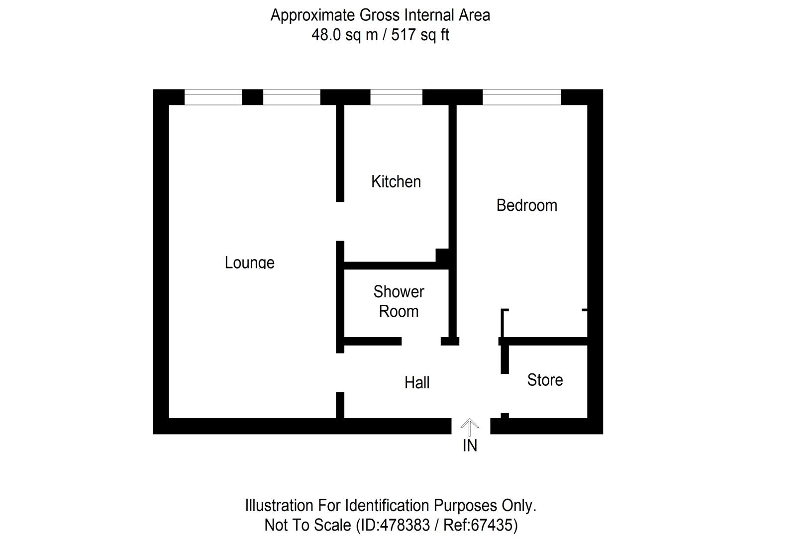 1 Bedrooms Flat for sale in Drysdale Gardens, Cupar KY15