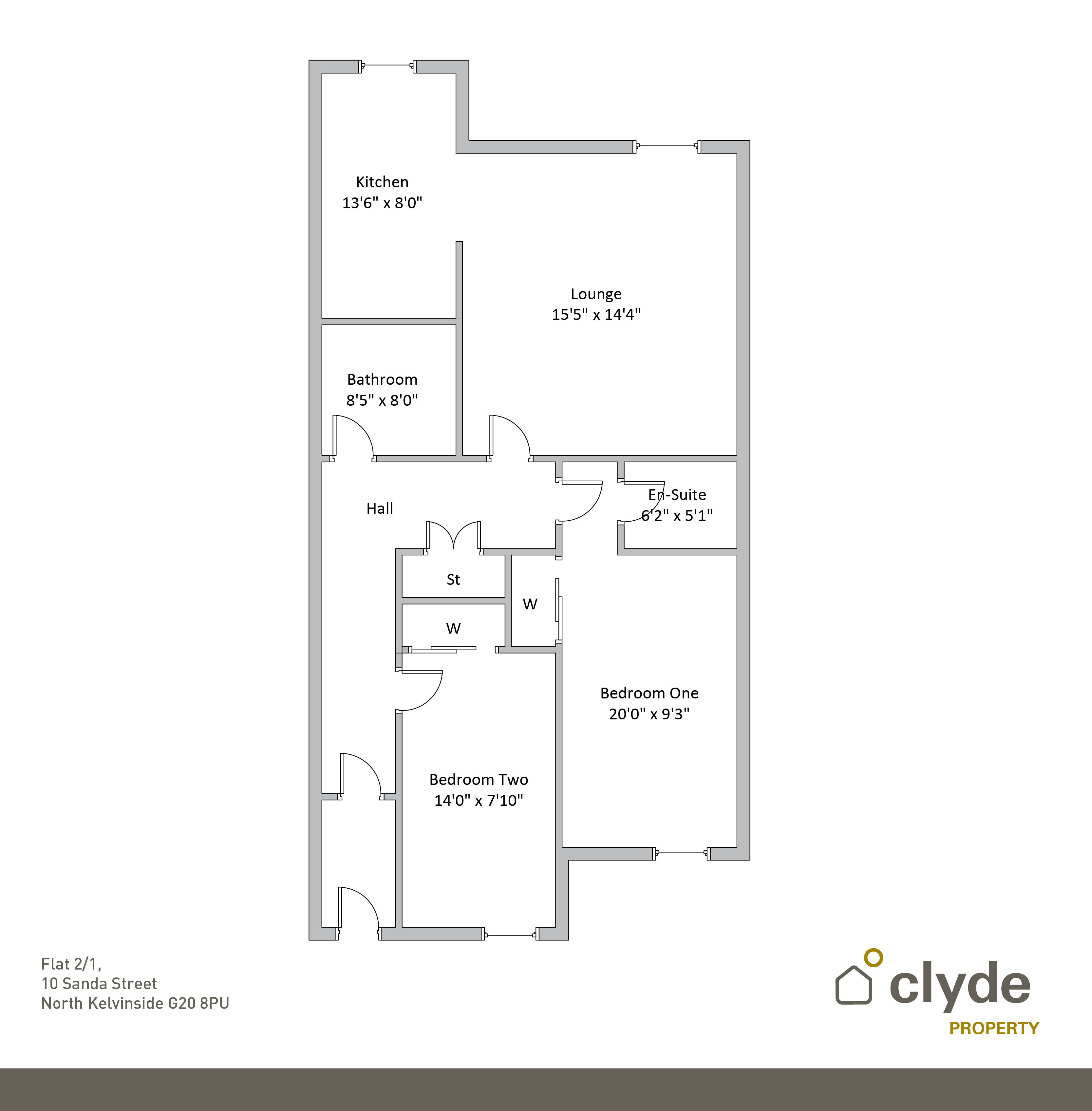 2 Bedrooms Flat for sale in Sanda Street, Flat 2/1, North Kelvinside, Glasgow G20