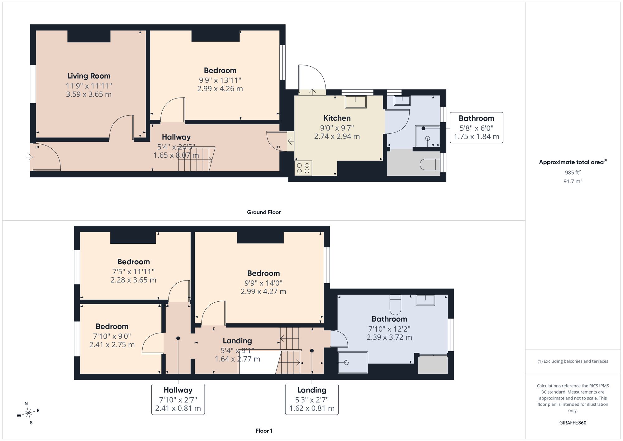 72 Oxford Road, Gloucester floorplan