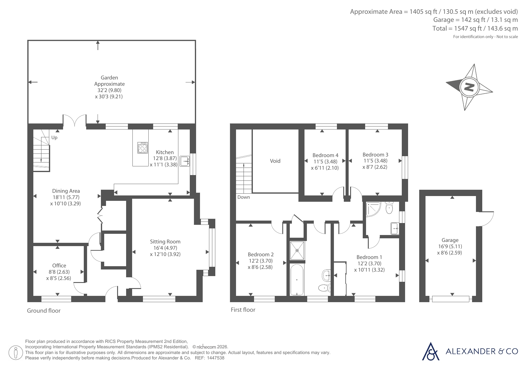 5, Rogers Way, Buckingham floorplan