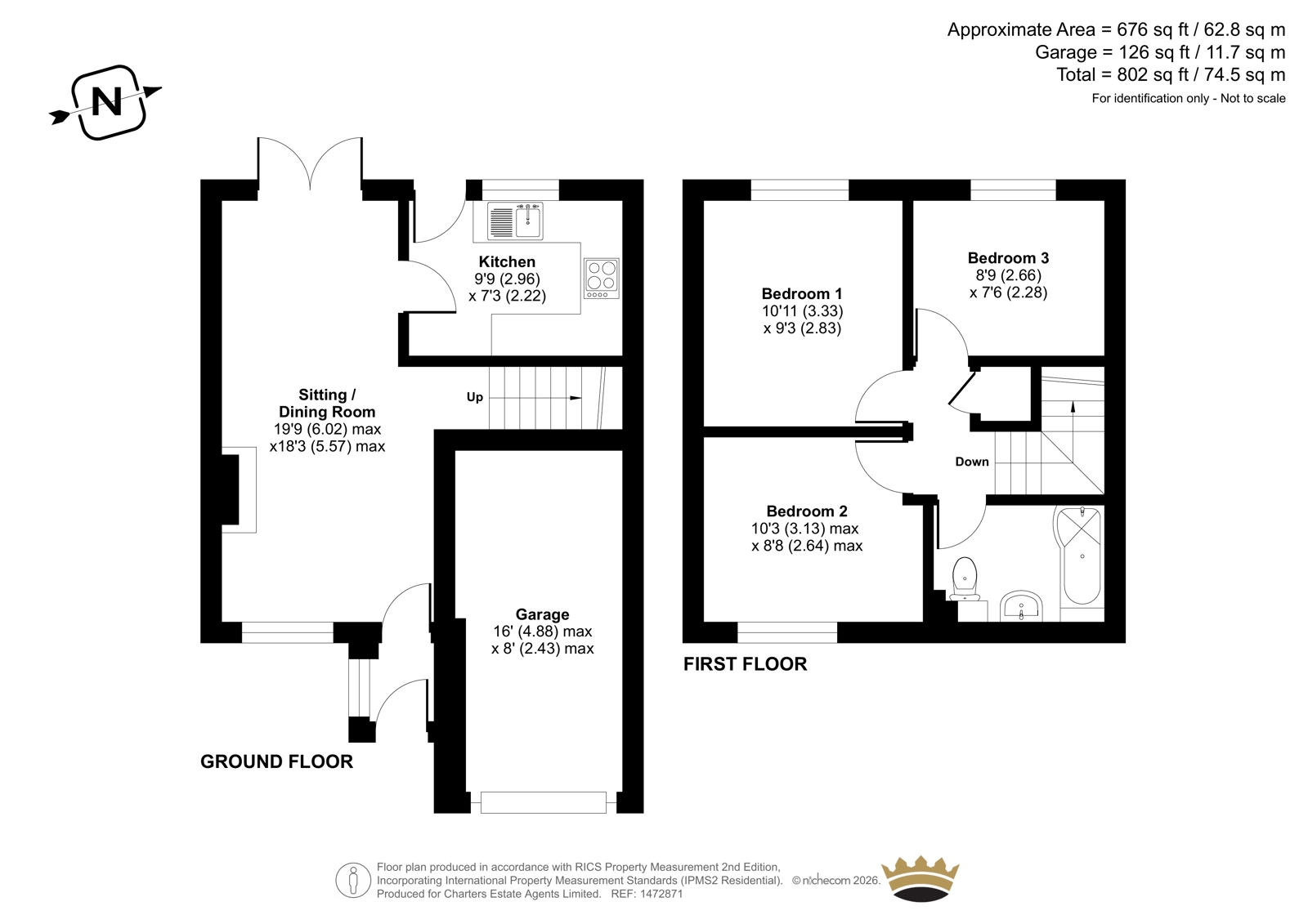 30, Jasmine Road, Southampton floorplan