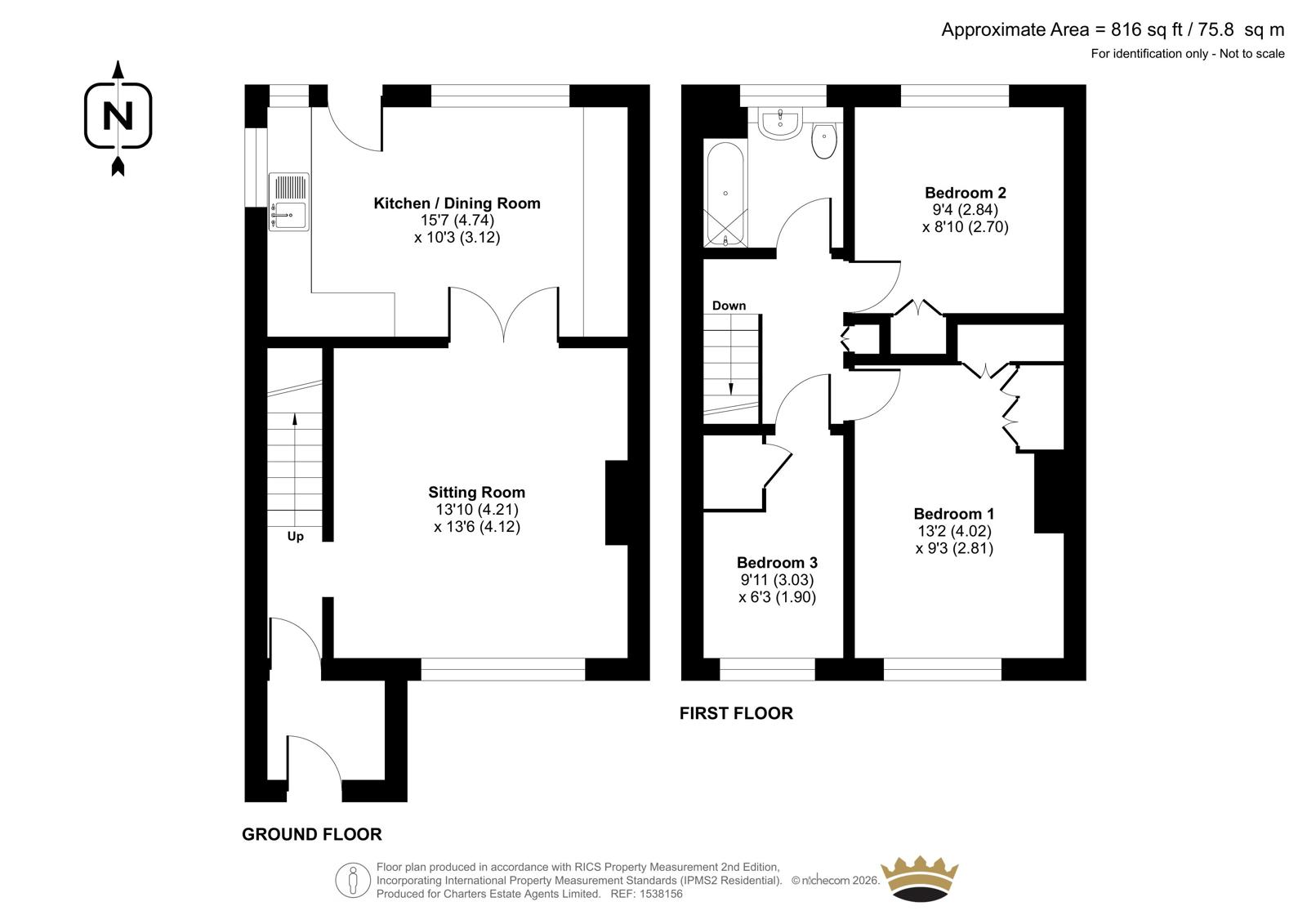 Cowdray Close, Southampton floorplan